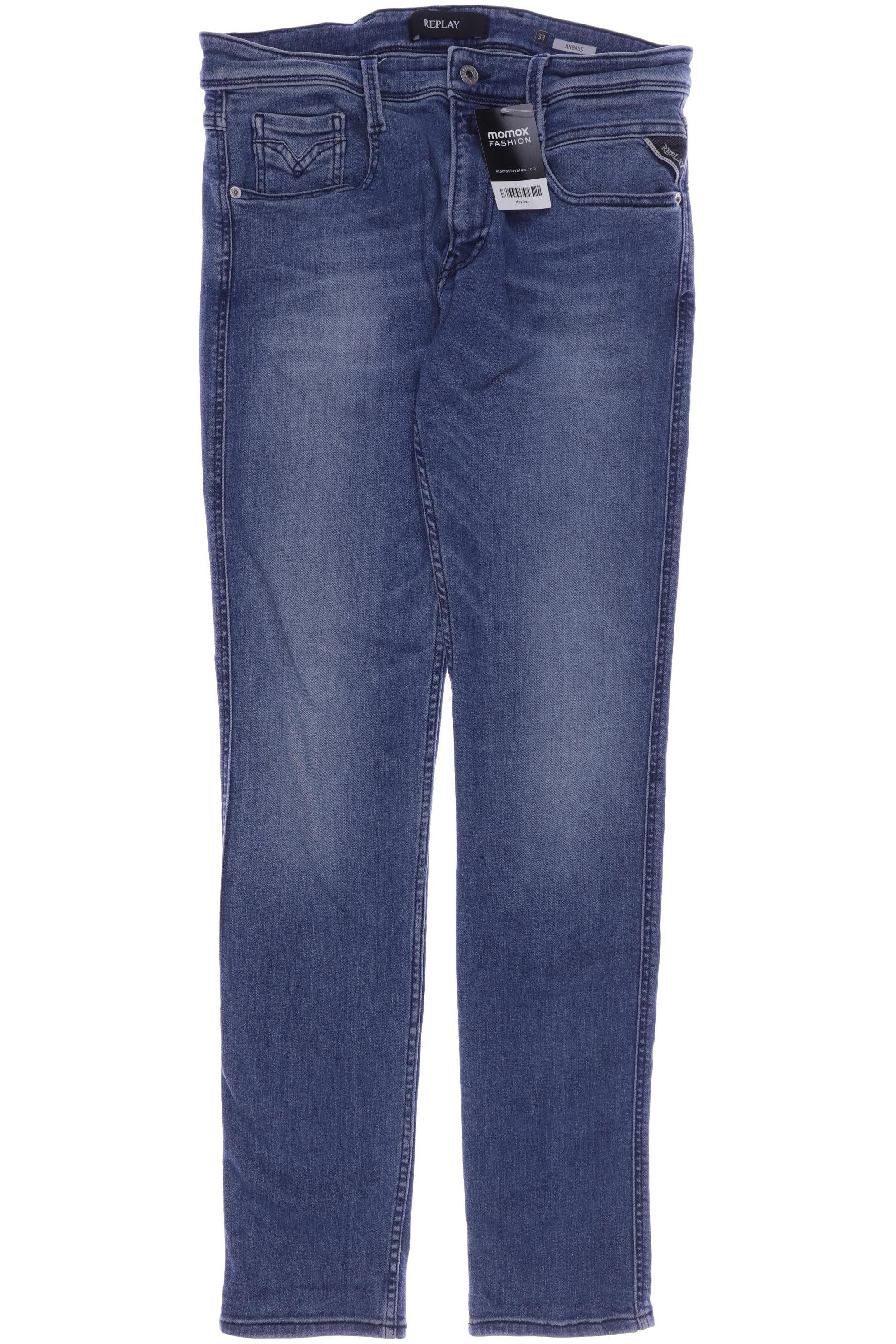 

Replay Herren Jeans, blau