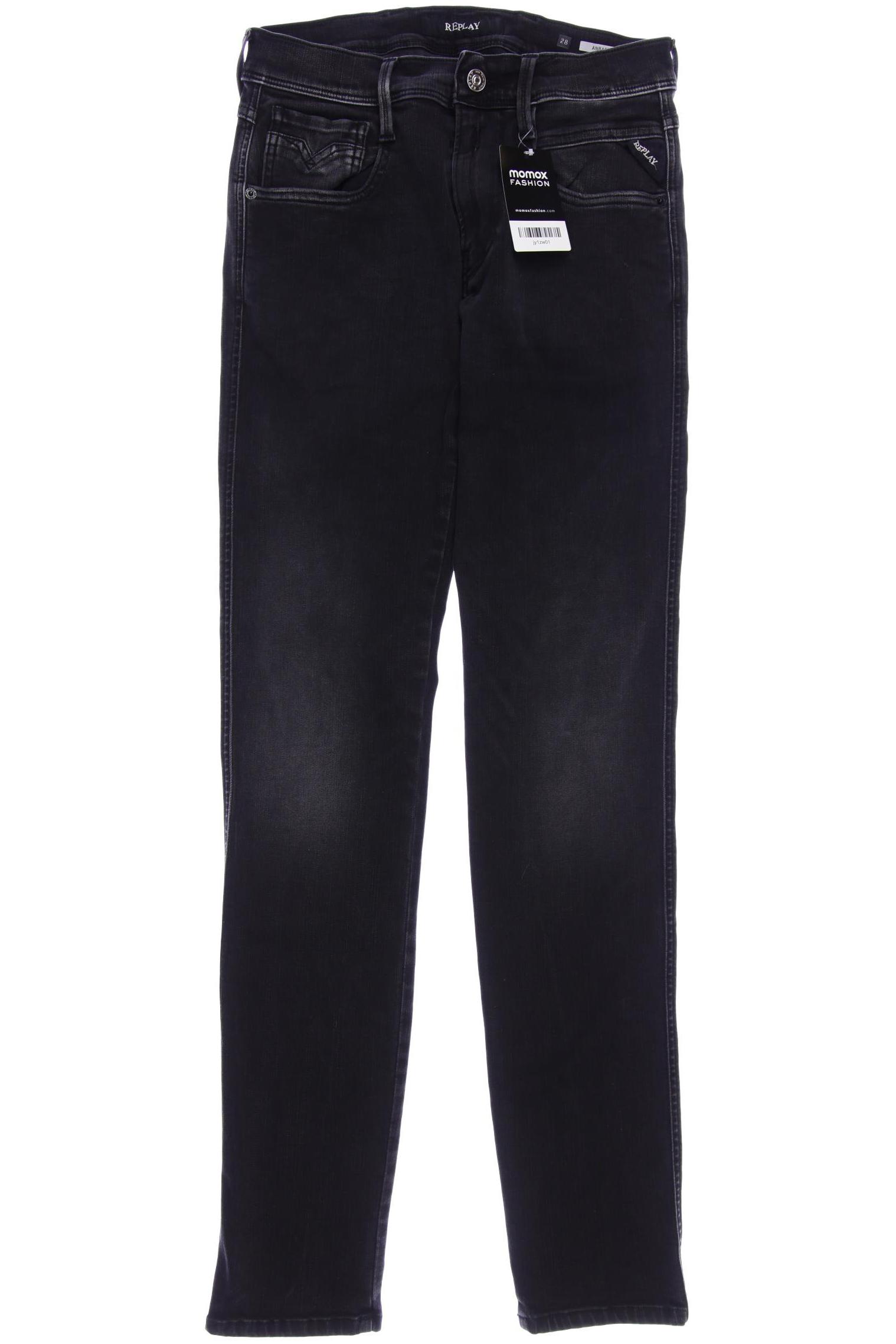 

Replay Herren Jeans, schwarz