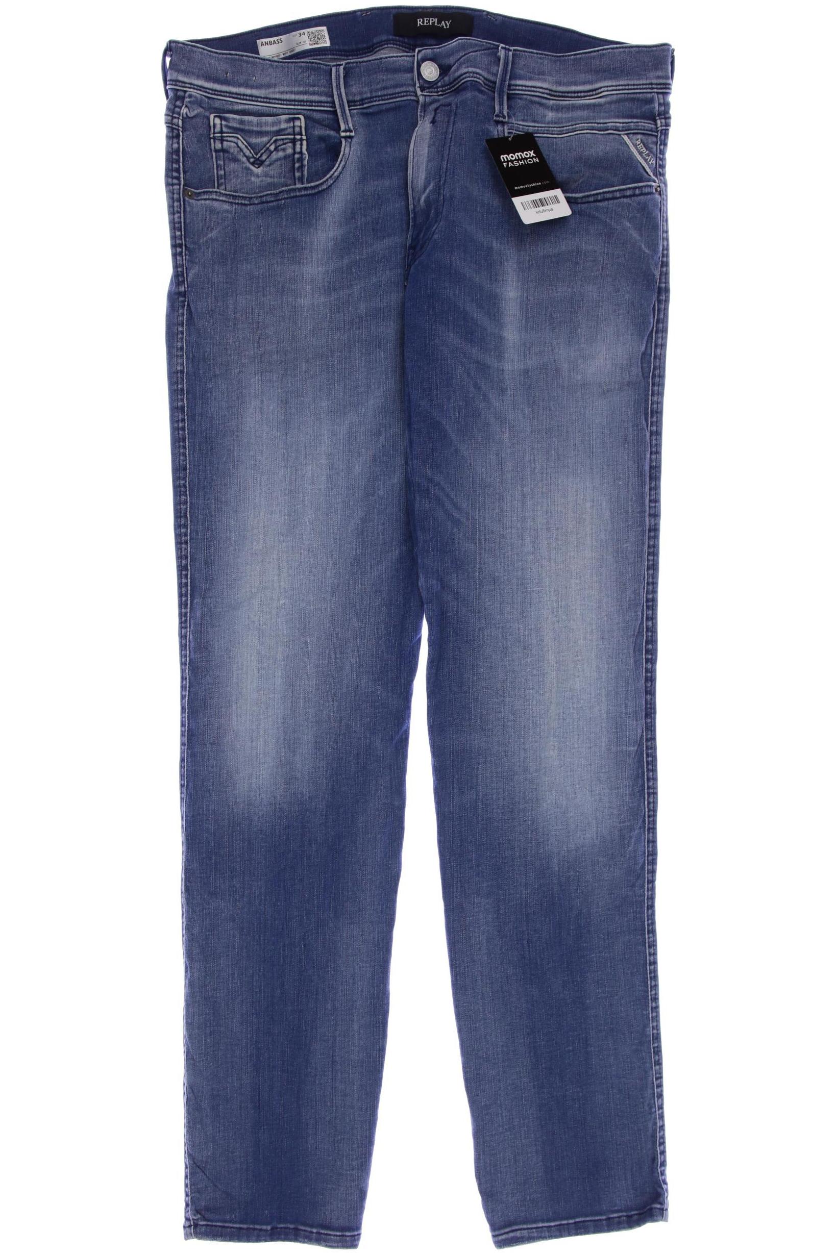 

Replay Herren Jeans, blau, Gr. 34