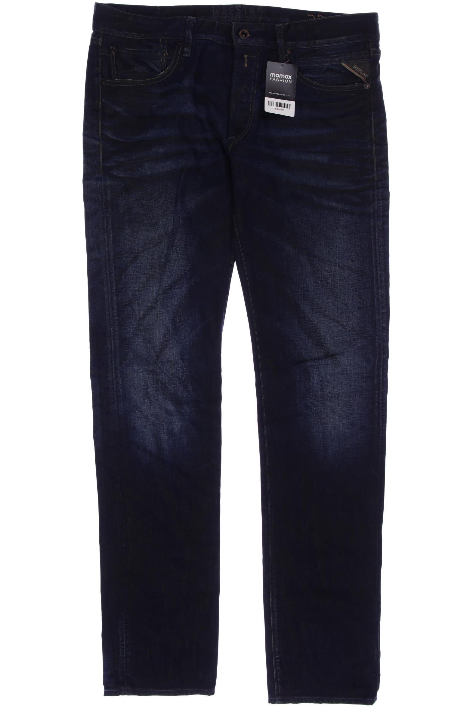 

Replay Herren Jeans, marineblau, Gr. 33