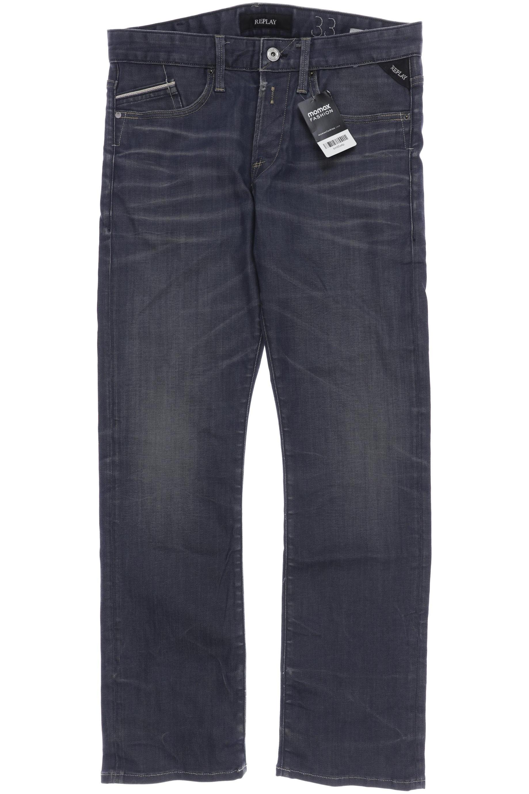 Thumbnail - Replay Herren Jeans, marineblau, Gr. 33