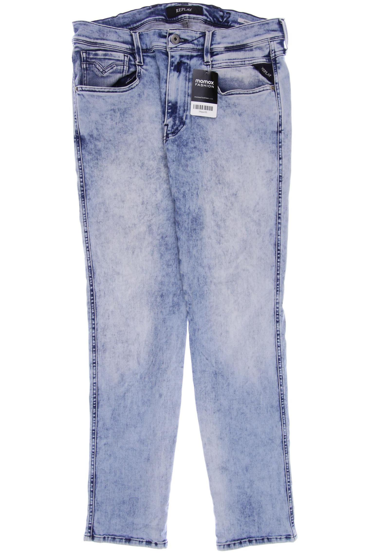 

Replay Herren Jeans, blau