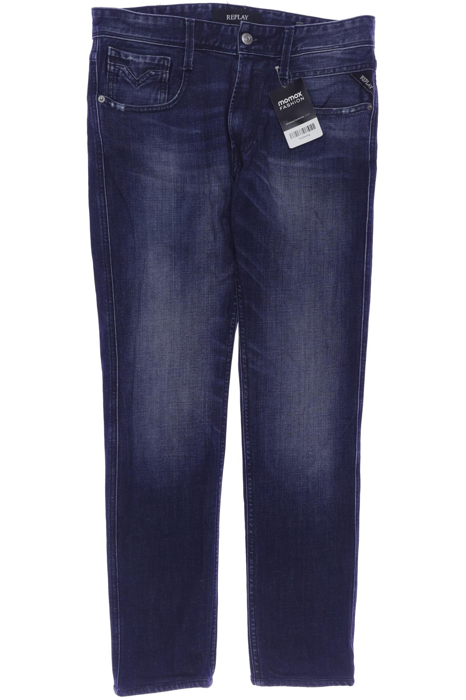 

Replay Herren Jeans, marineblau, Gr. 31