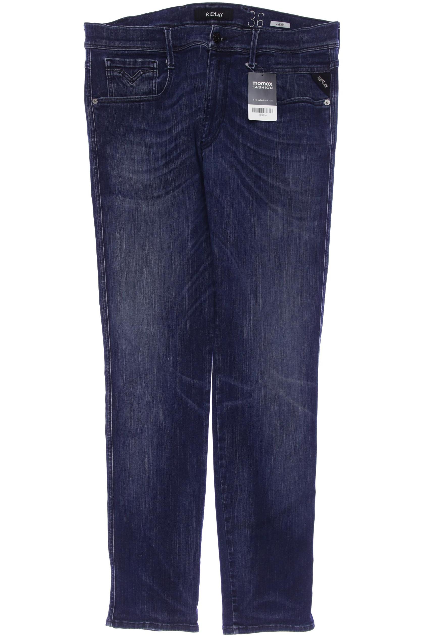 

Replay Herren Jeans, marineblau, Gr. 36