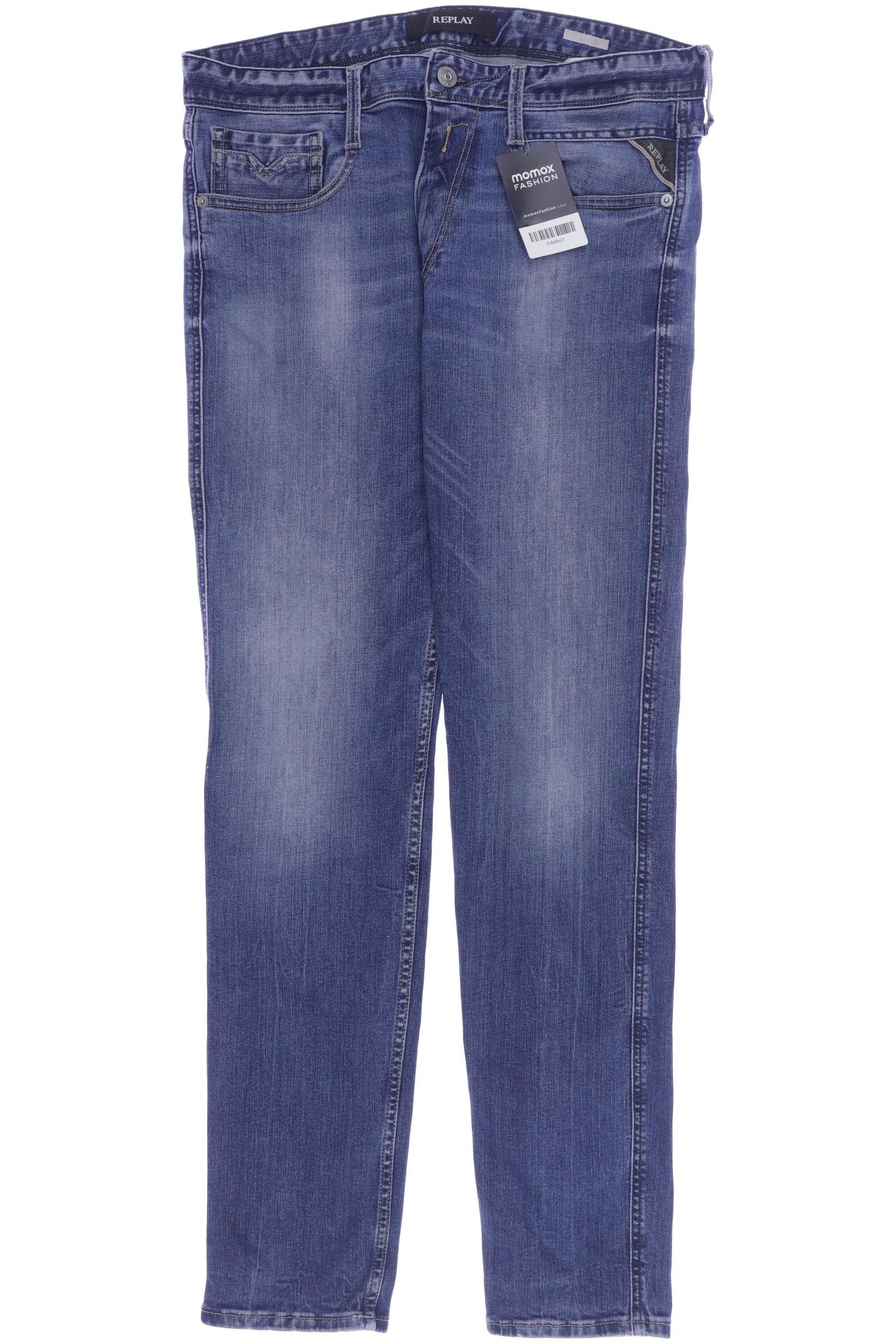 

Replay Herren Jeans, blau