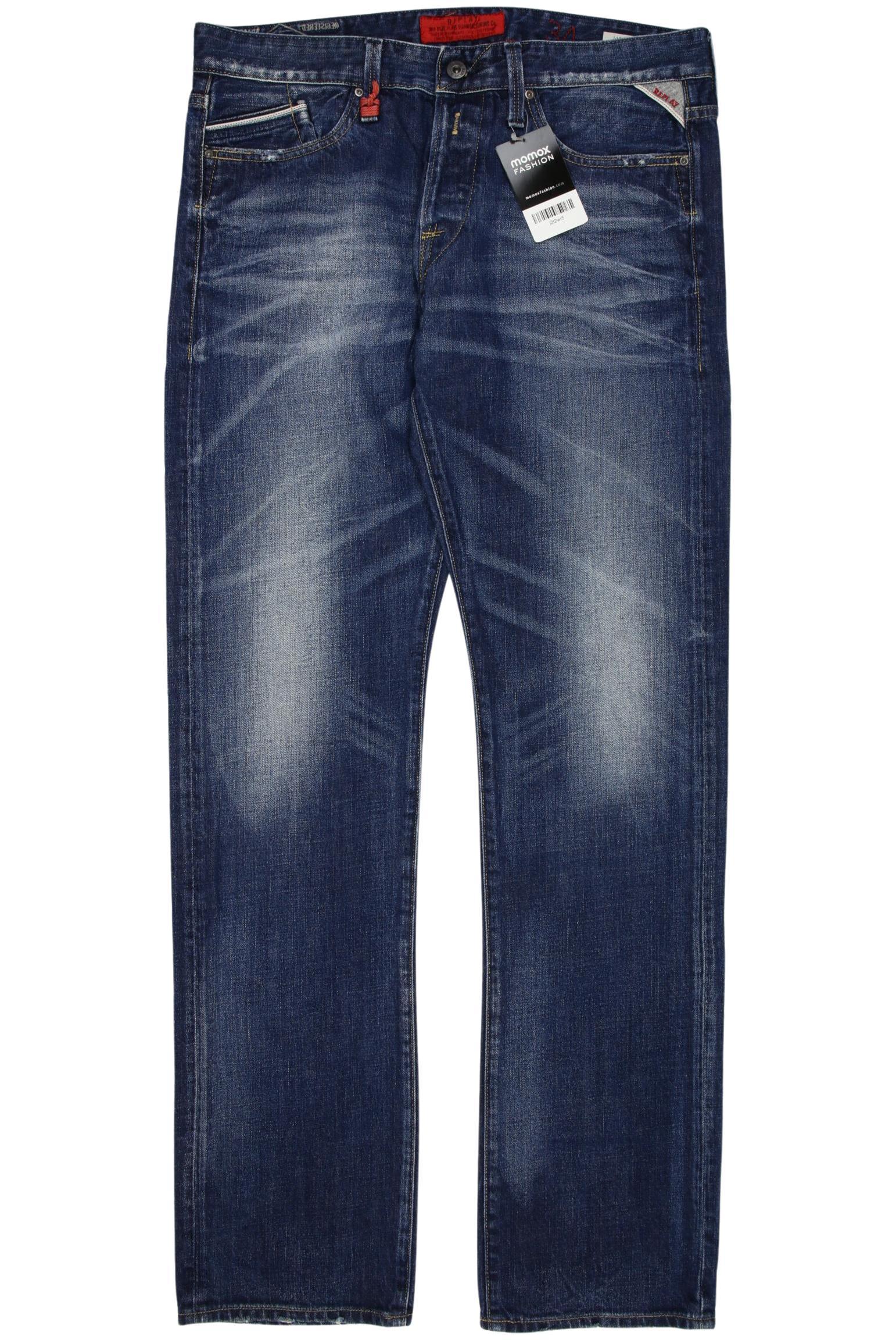 

Replay Herren Jeans, blau, Gr. 34