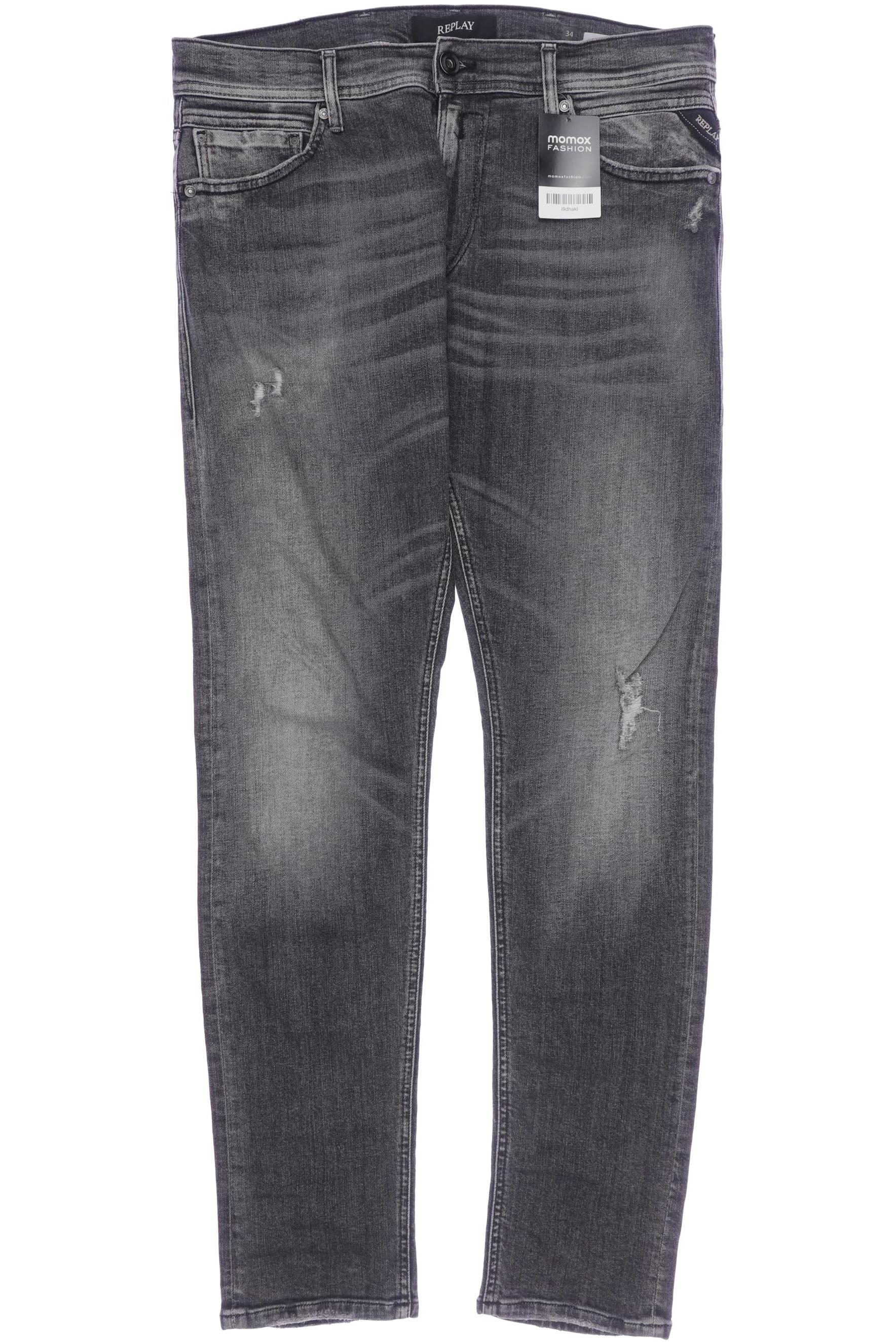 

Replay Herren Jeans, grau, Gr. 34