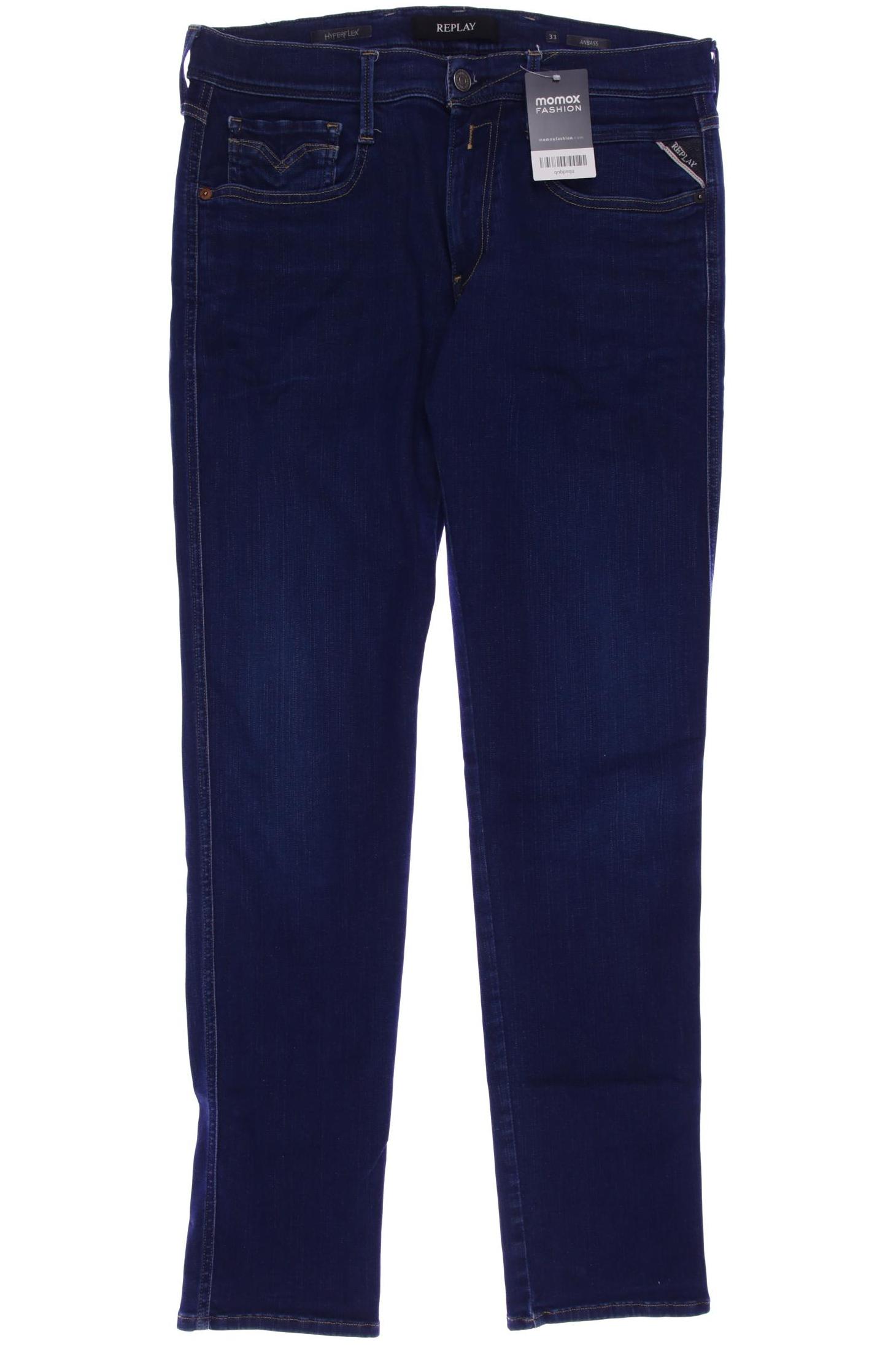 

Replay Herren Jeans, blau