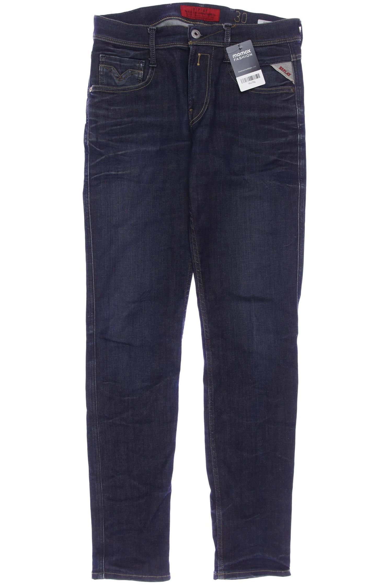 

Replay Herren Jeans, marineblau, Gr. 30
