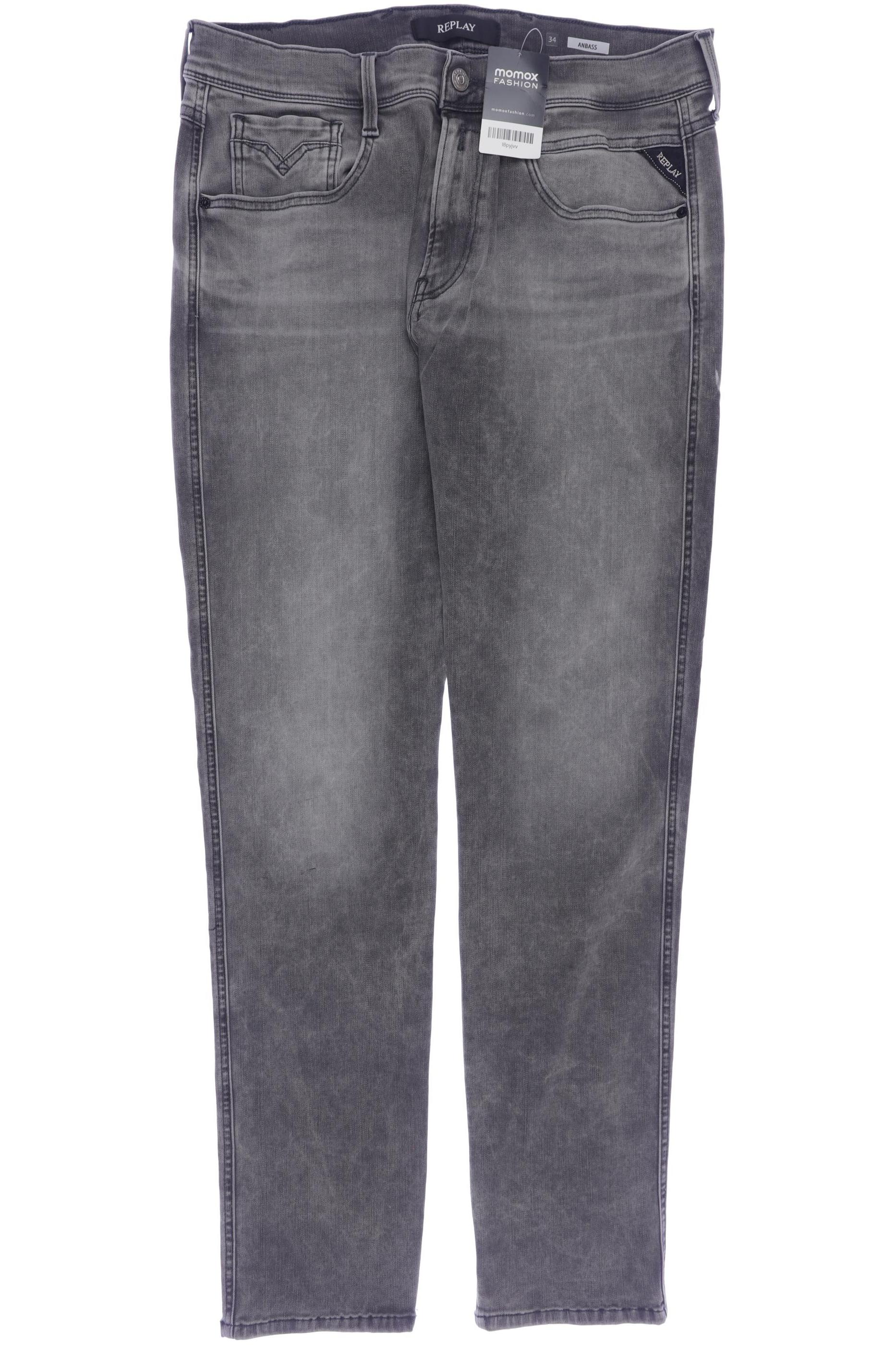 

Replay Herren Jeans, grau, Gr. 34