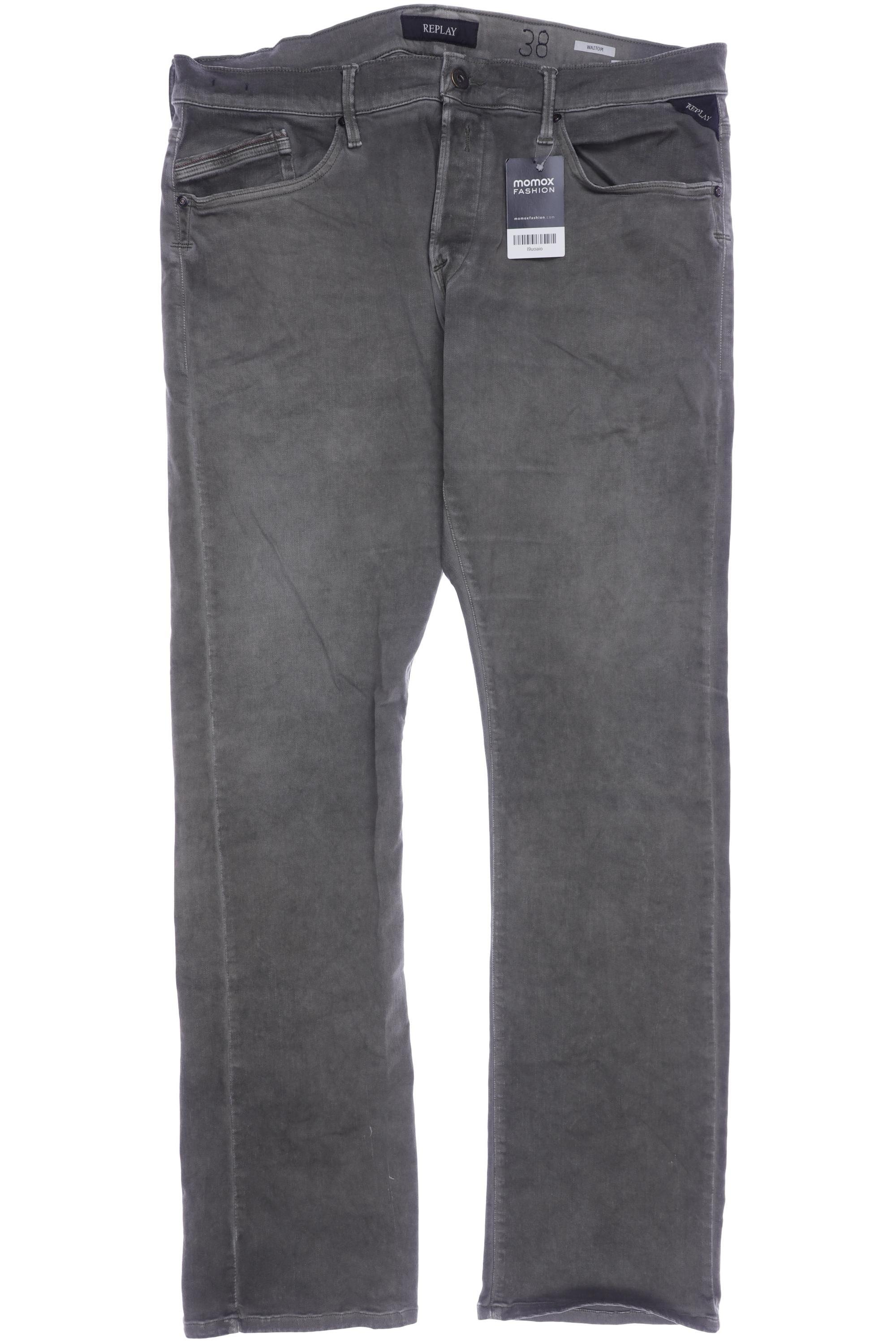

Replay Herren Jeans, grün, Gr. 56