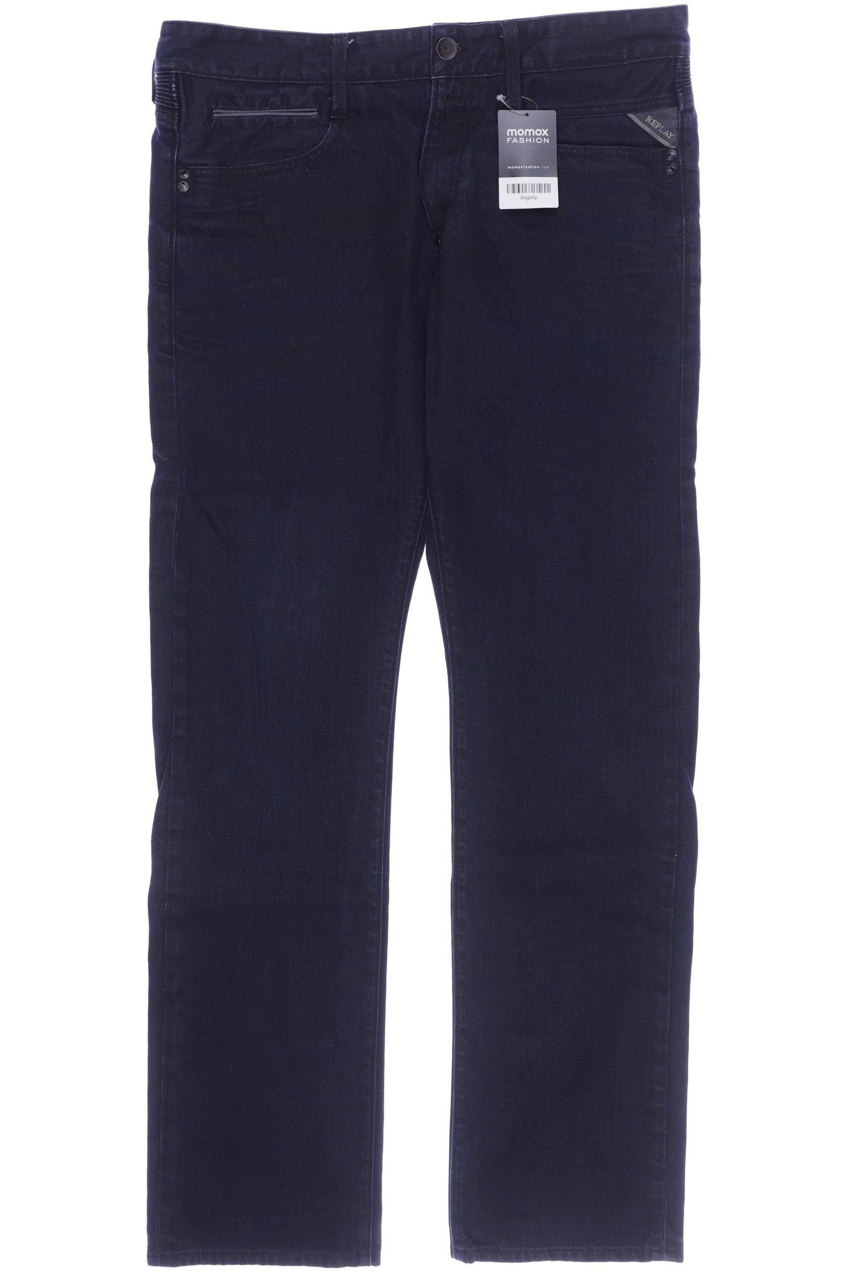 

Replay Herren Jeans, marineblau, Gr. 33