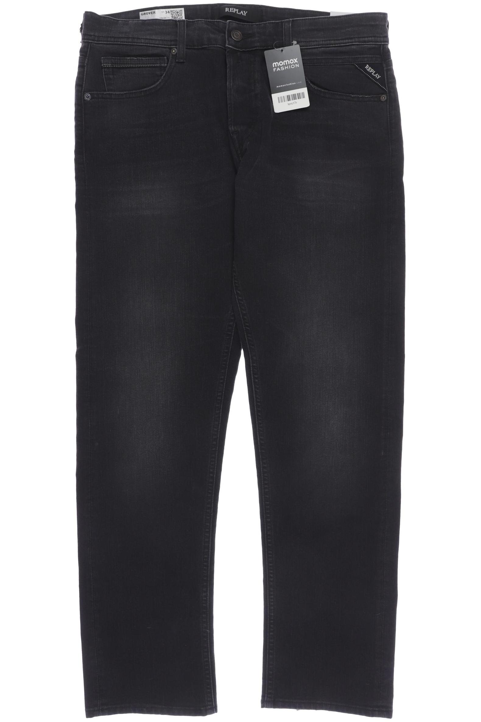 

Replay Herren Jeans, schwarz, Gr. 34