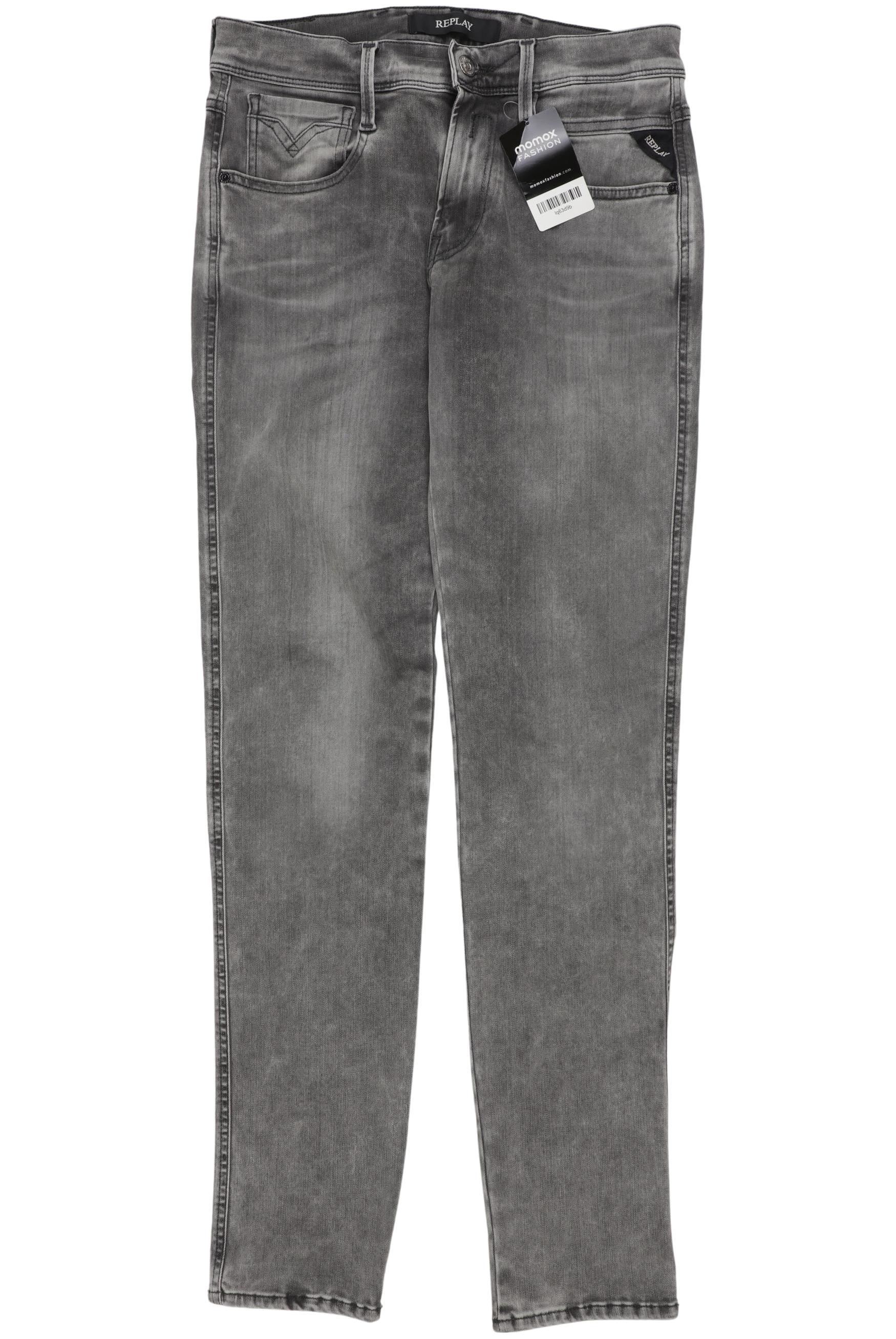 

Replay Herren Jeans, grau, Gr. 28