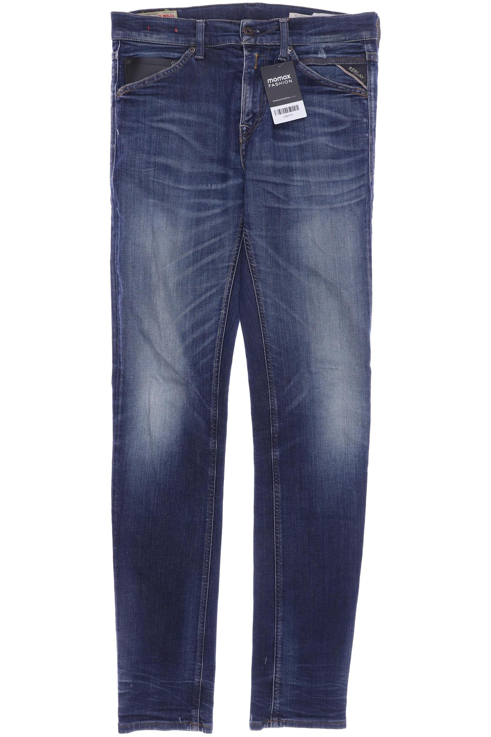 

Replay Herren Jeans, blau