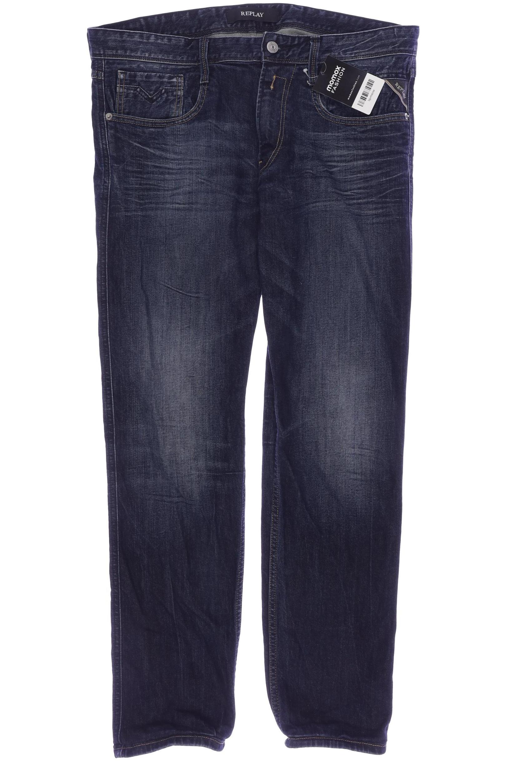 

Replay Herren Jeans, marineblau, Gr. 35