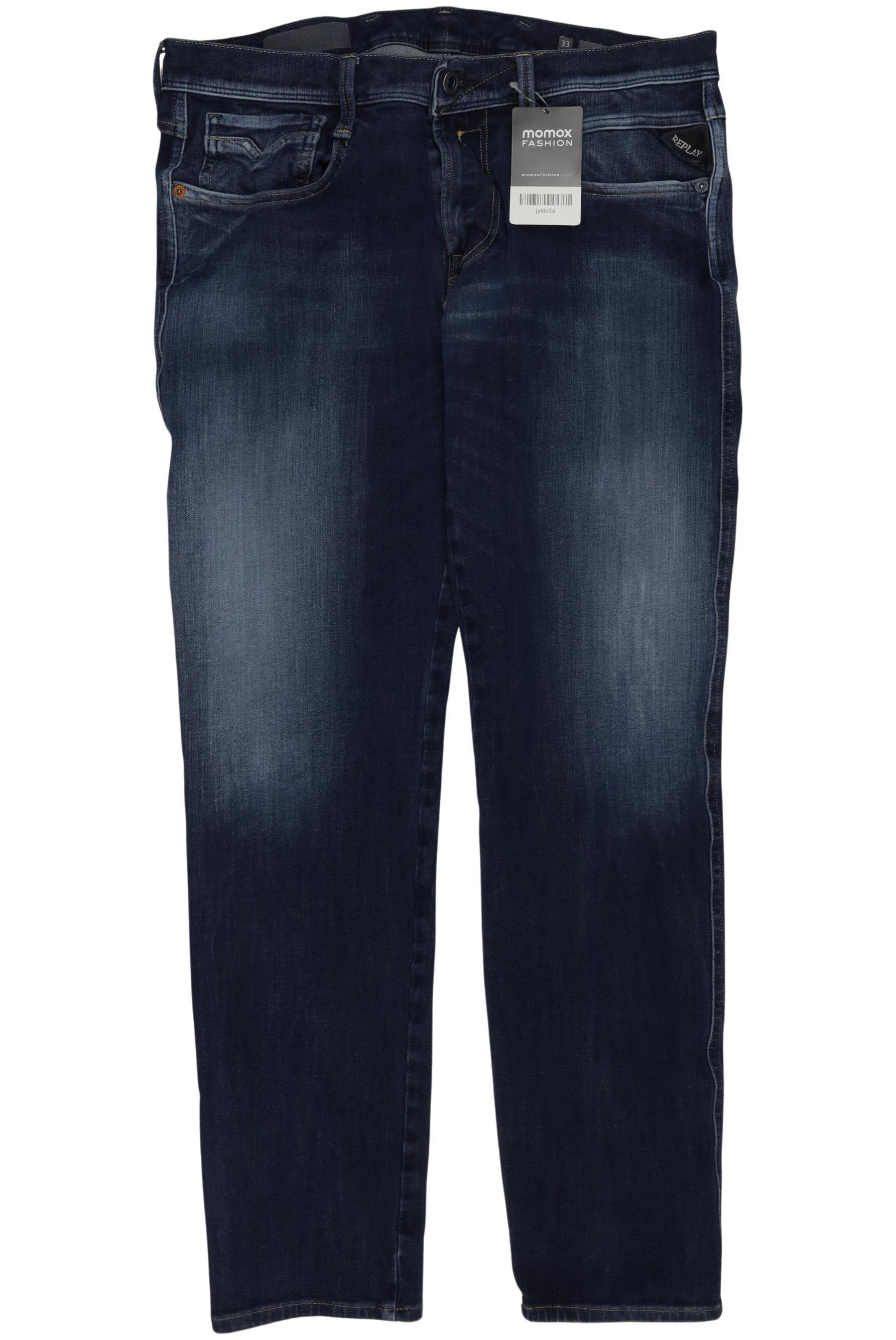 

Replay Herren Jeans, marineblau, Gr. 33
