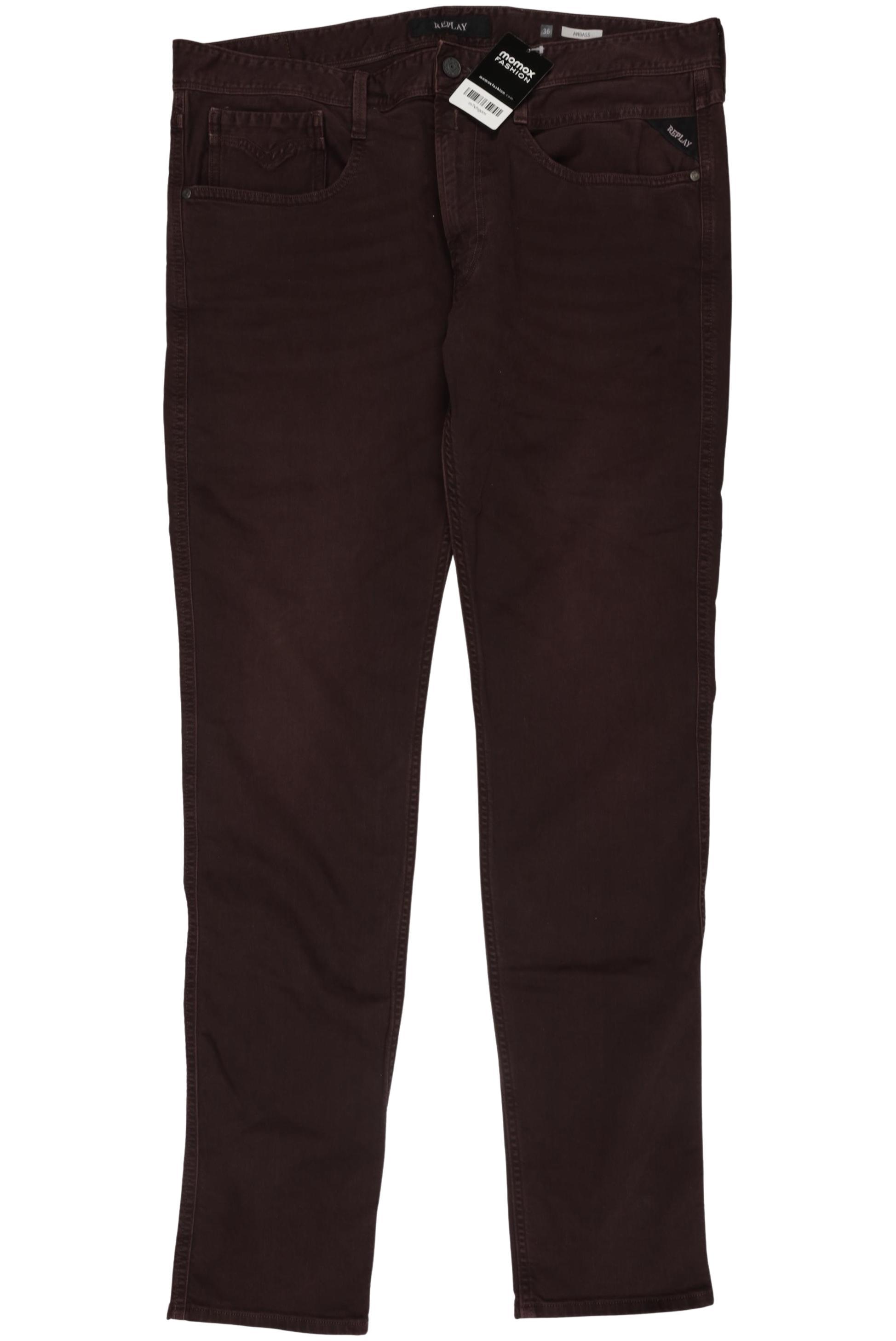 Thumbnail - Replay Herren Jeans, bordeaux, Gr. 36