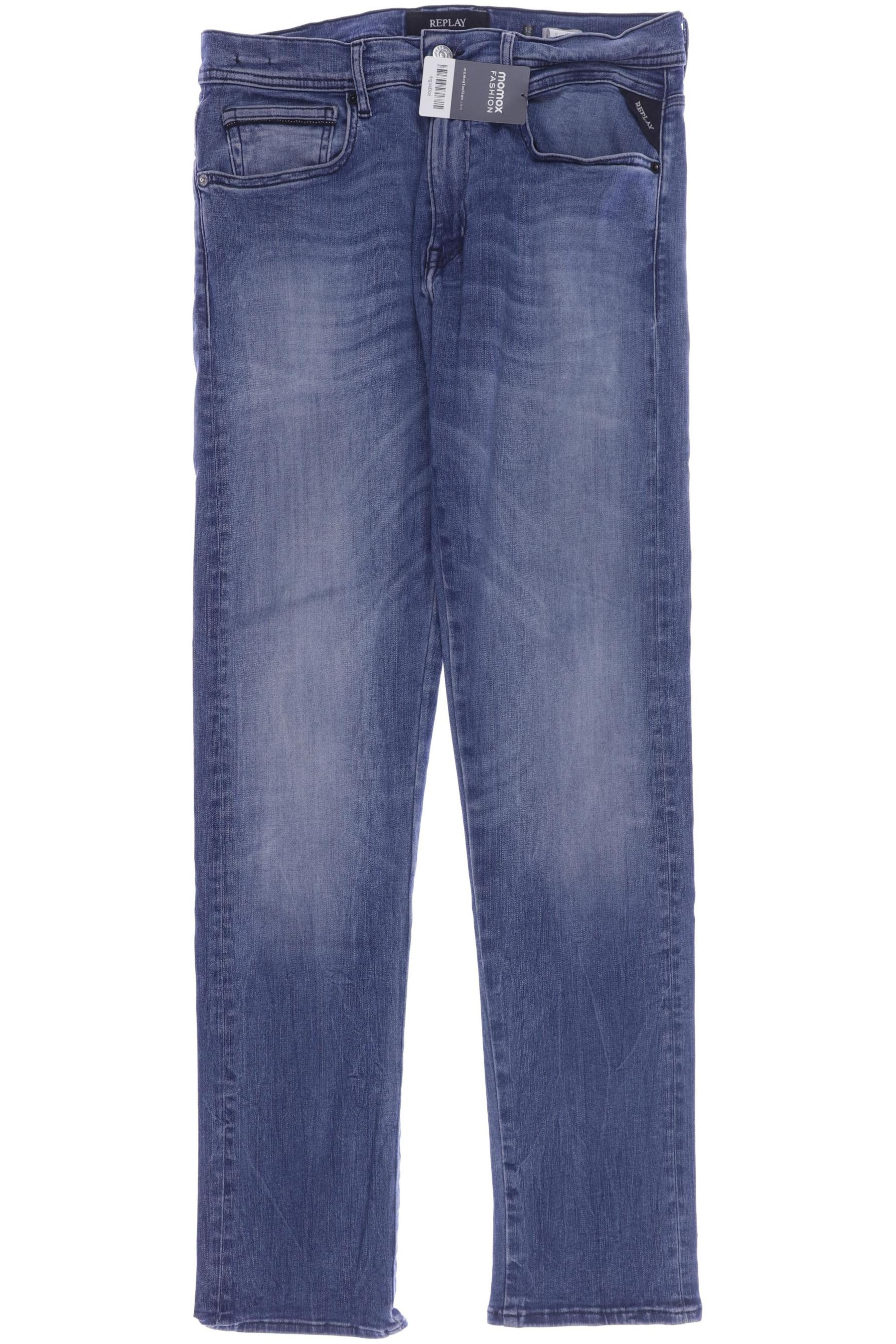 

Replay Herren Jeans, blau