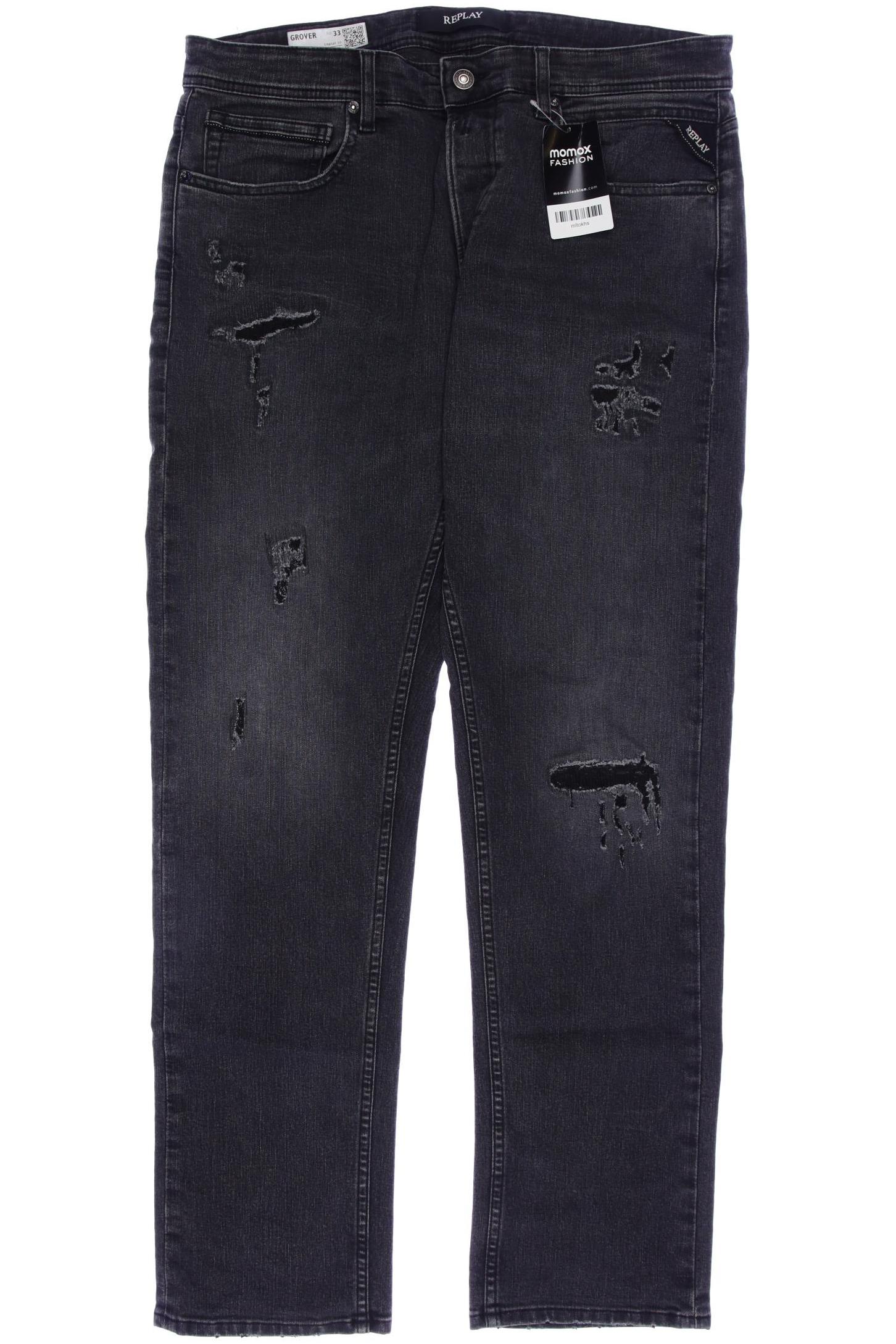 

Replay Herren Jeans, grau, Gr. 33
