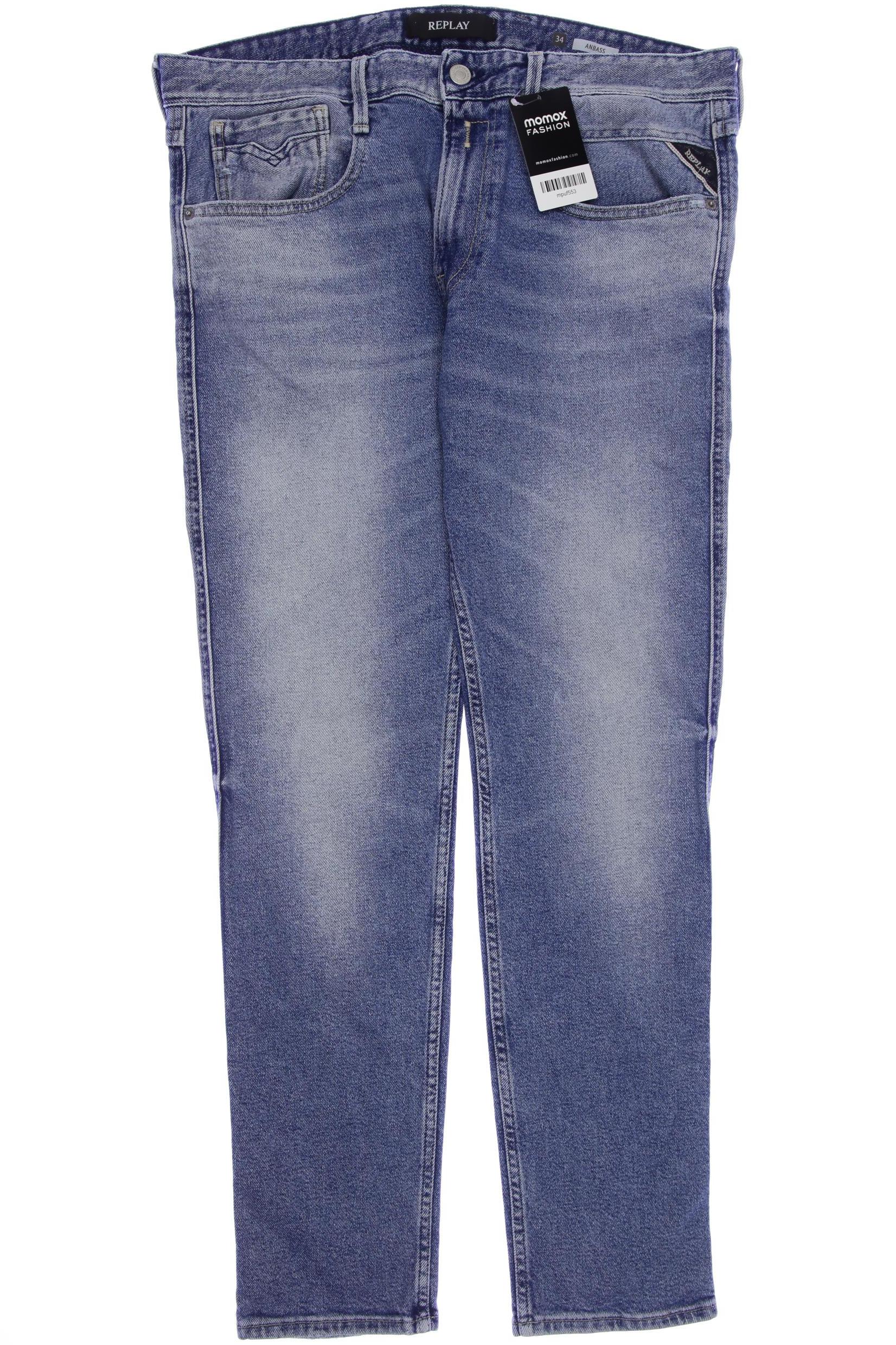 

Replay Herren Jeans, blau, Gr. 34