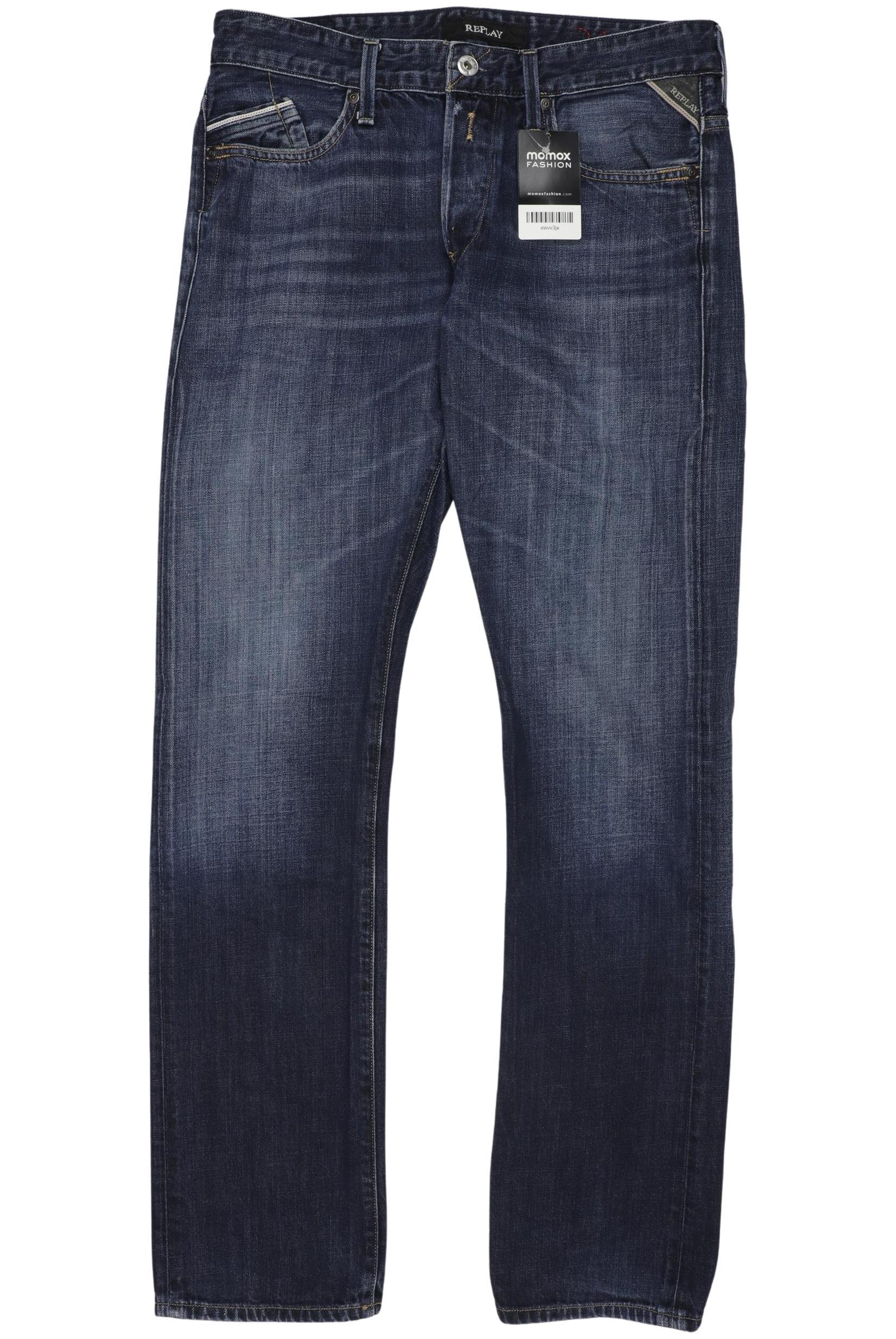 

Replay Herren Jeans, marineblau, Gr. 31