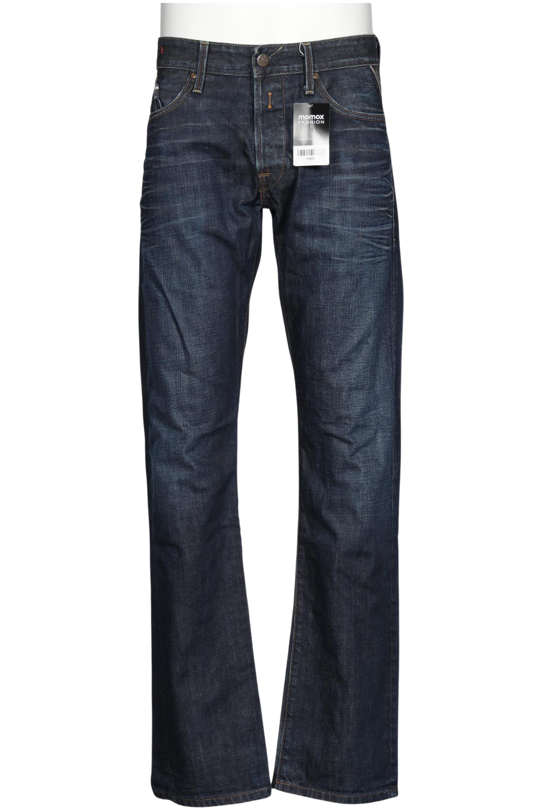 

Replay Herren Jeans, marineblau, Gr. 34