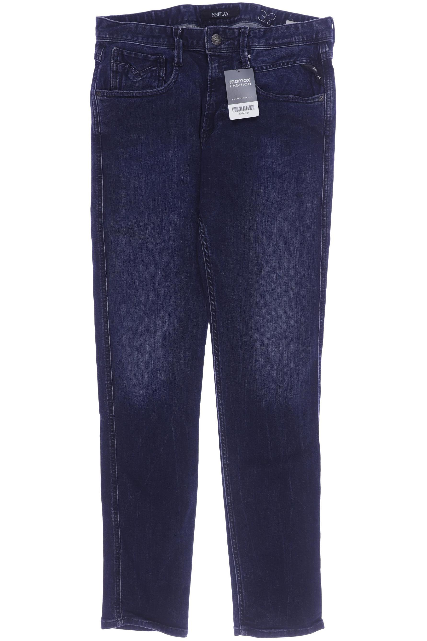

Replay Herren Jeans, marineblau, Gr. 32