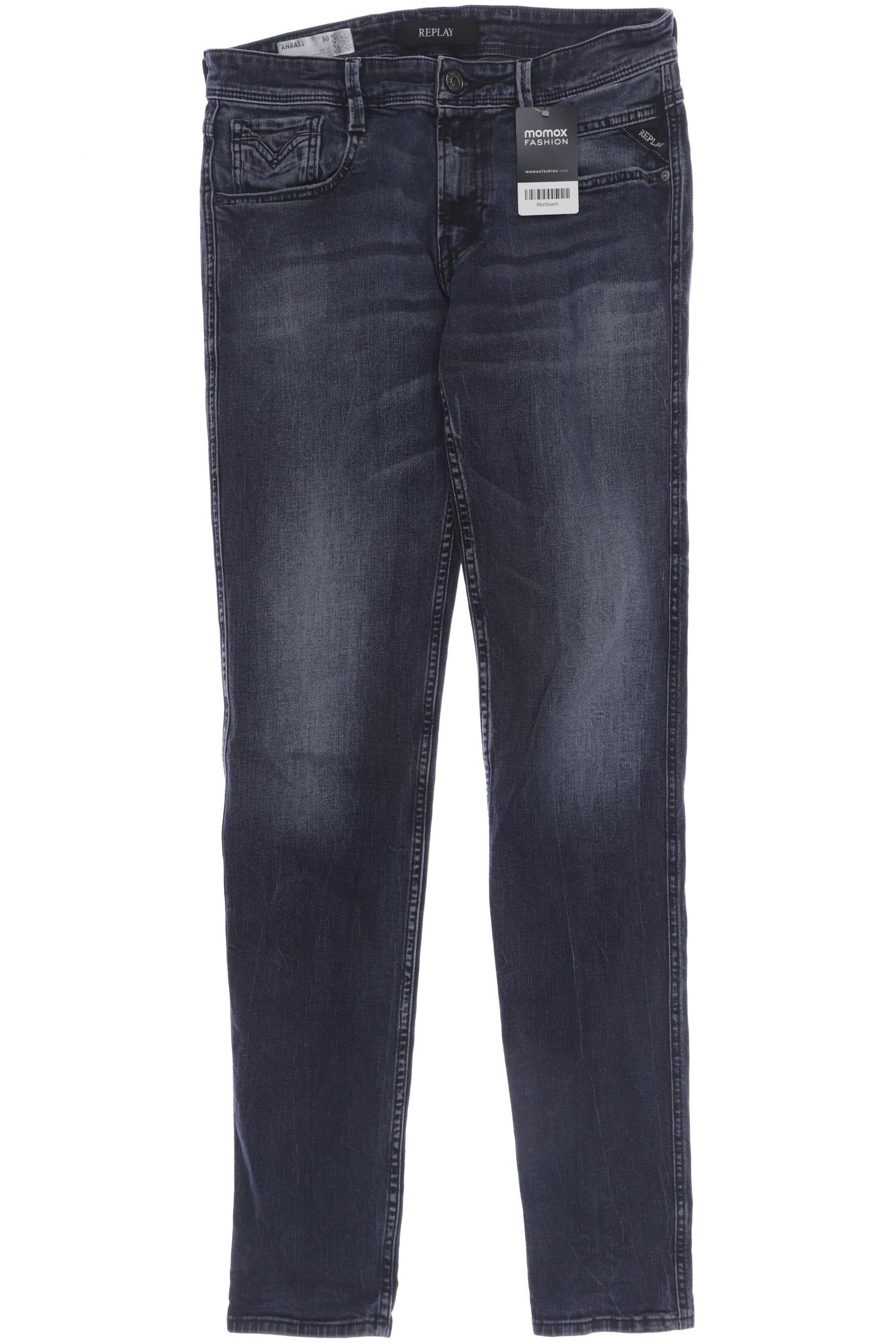 

Replay Herren Jeans, marineblau, Gr. 30