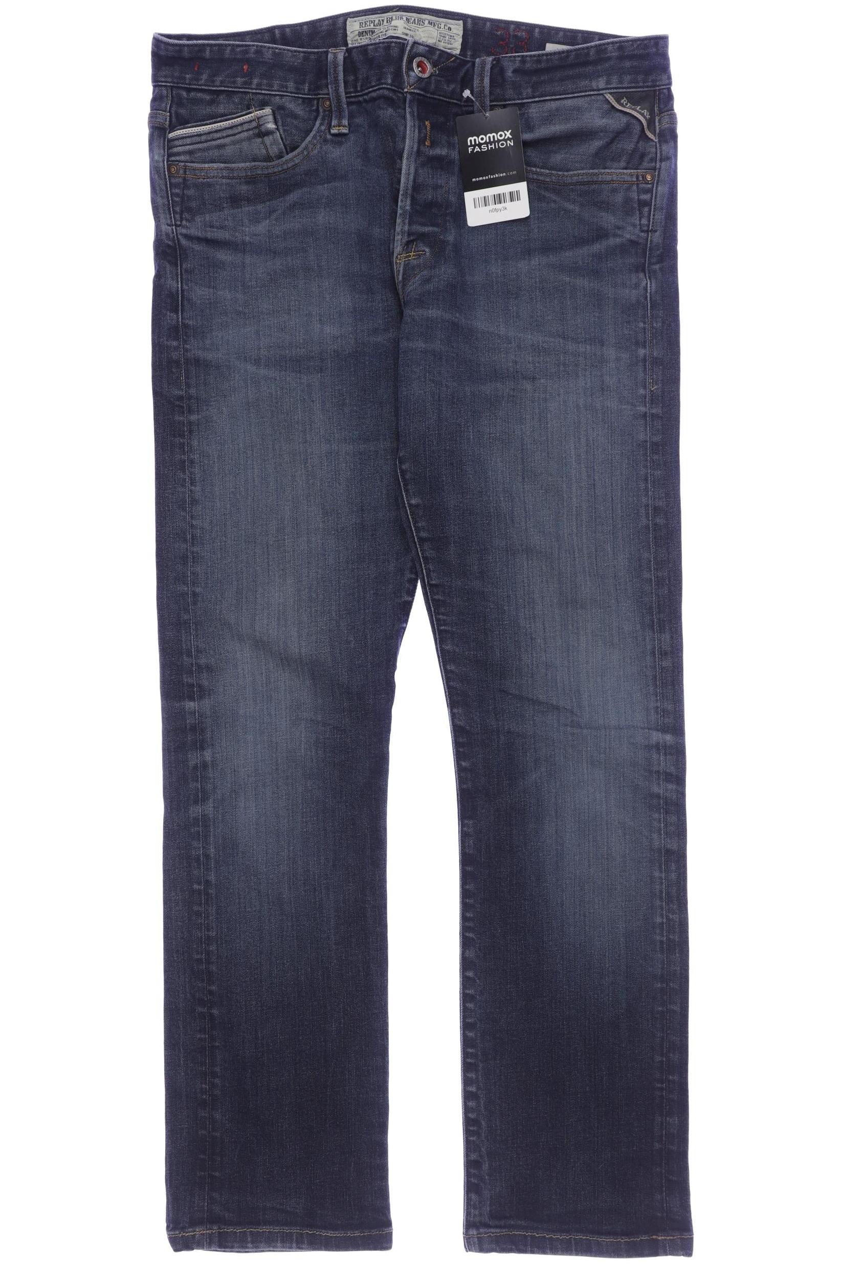 

Replay Herren Jeans, blau, Gr. 33