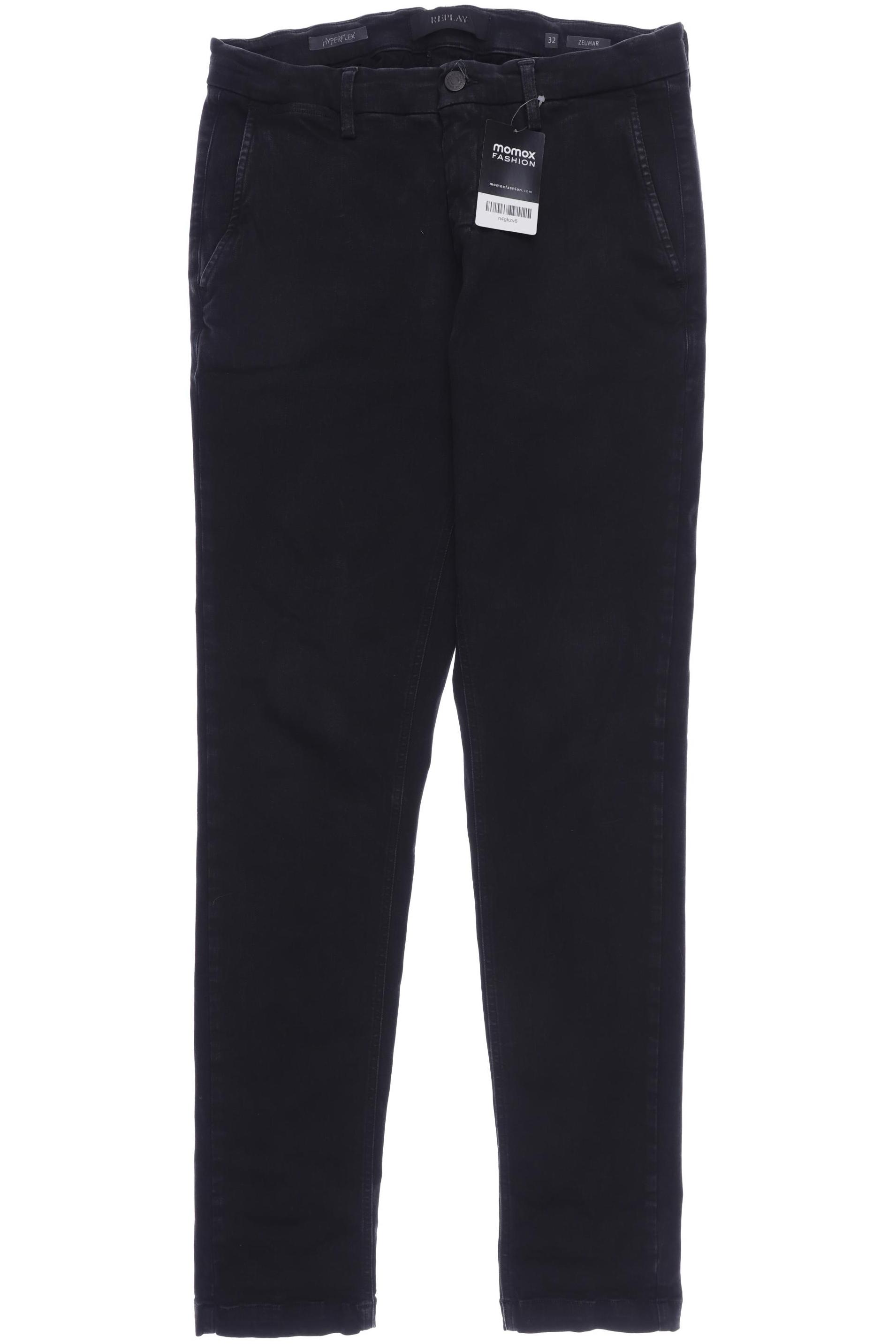 

Replay Herren Jeans, schwarz
