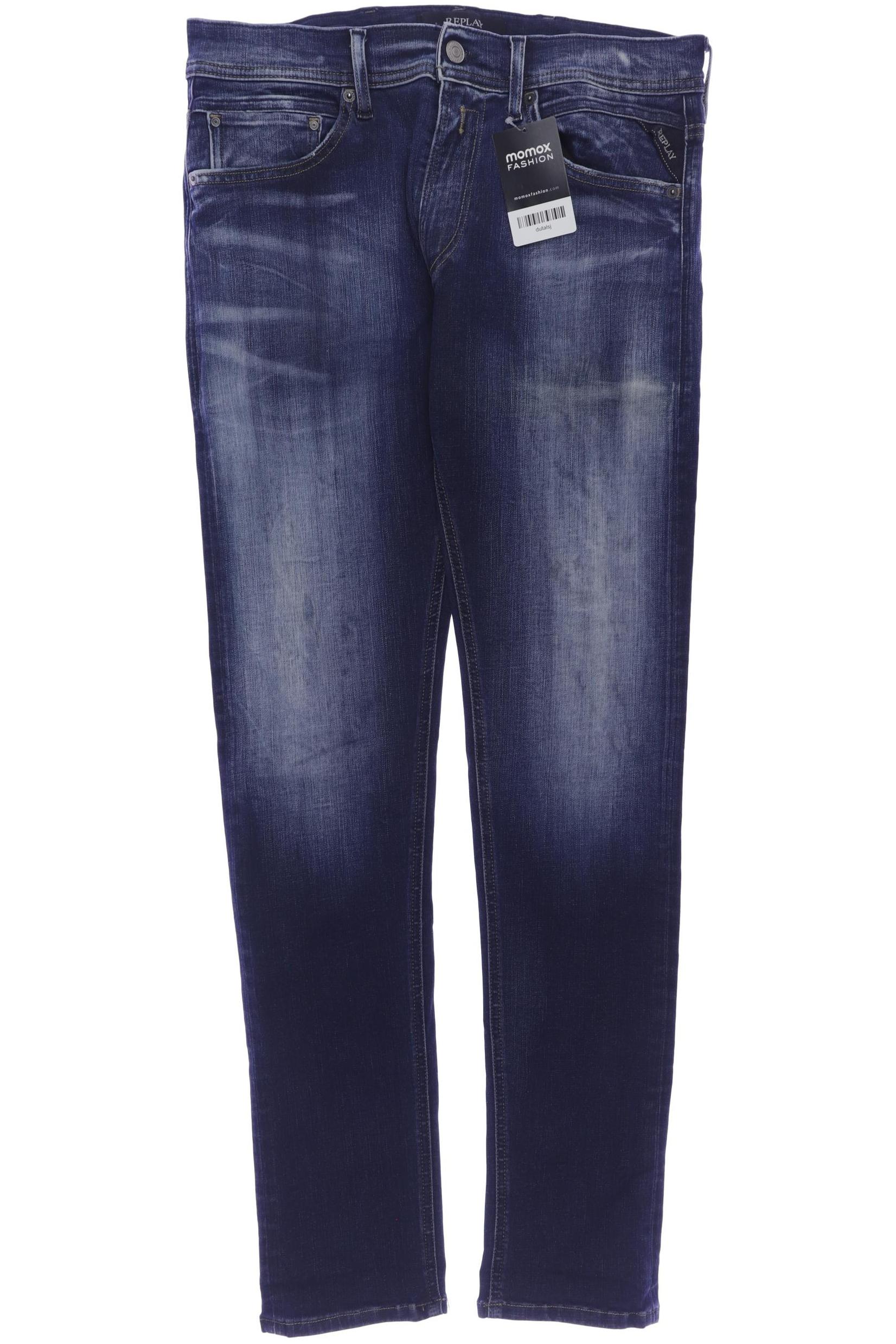 

Replay Herren Jeans, marineblau, Gr. 32
