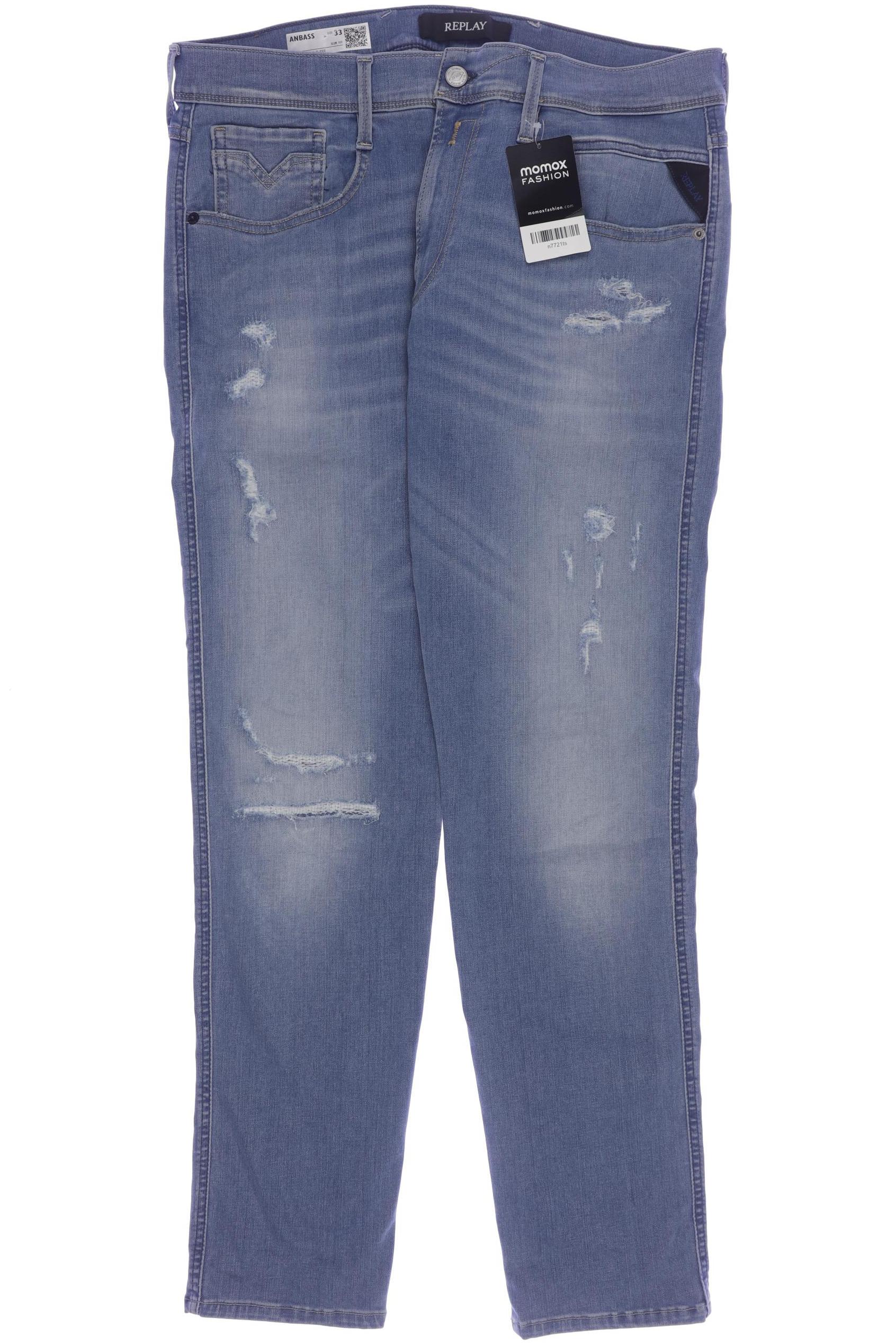 

Replay Herren Jeans, blau, Gr. 33