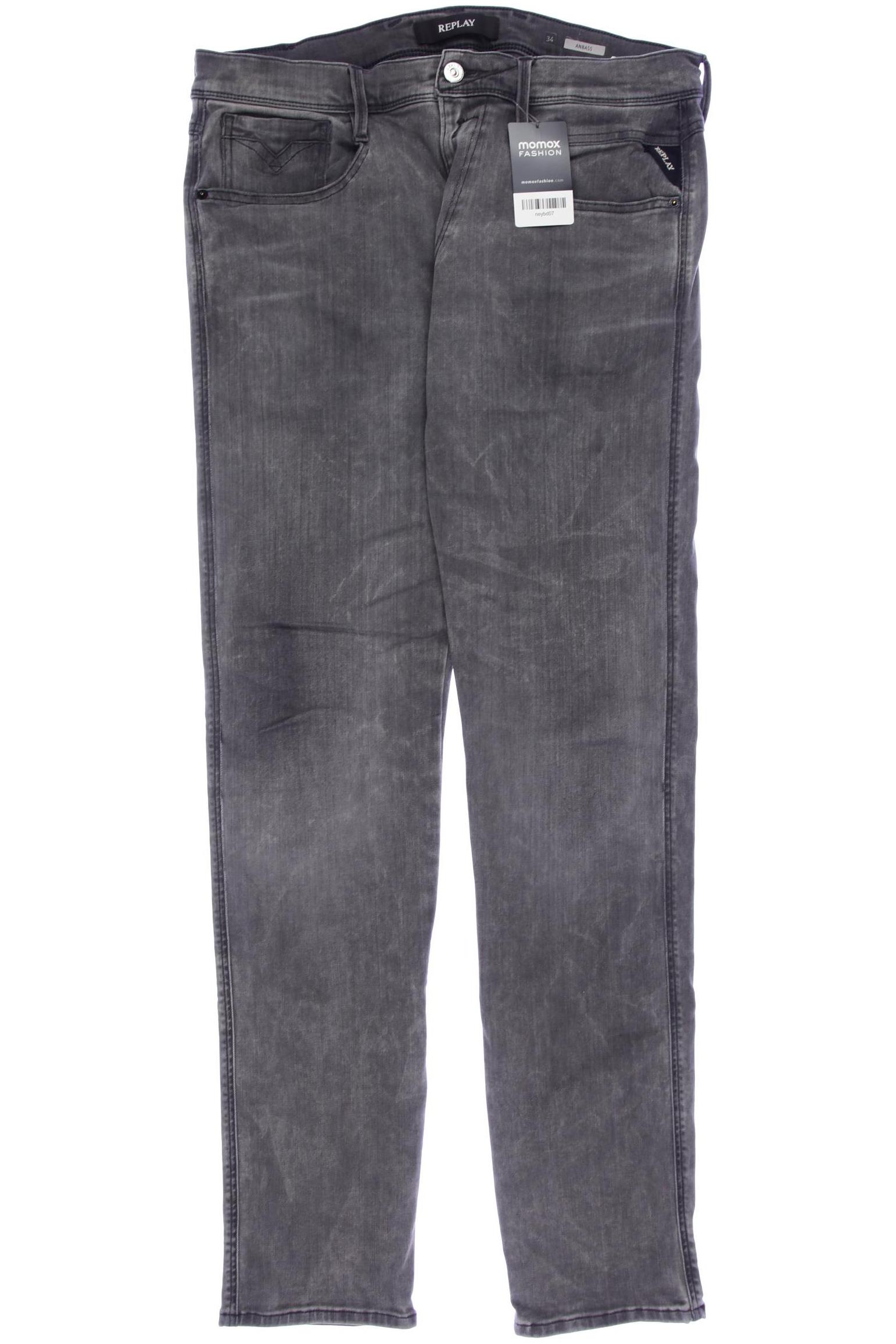 

Replay Herren Jeans, grau, Gr. 34