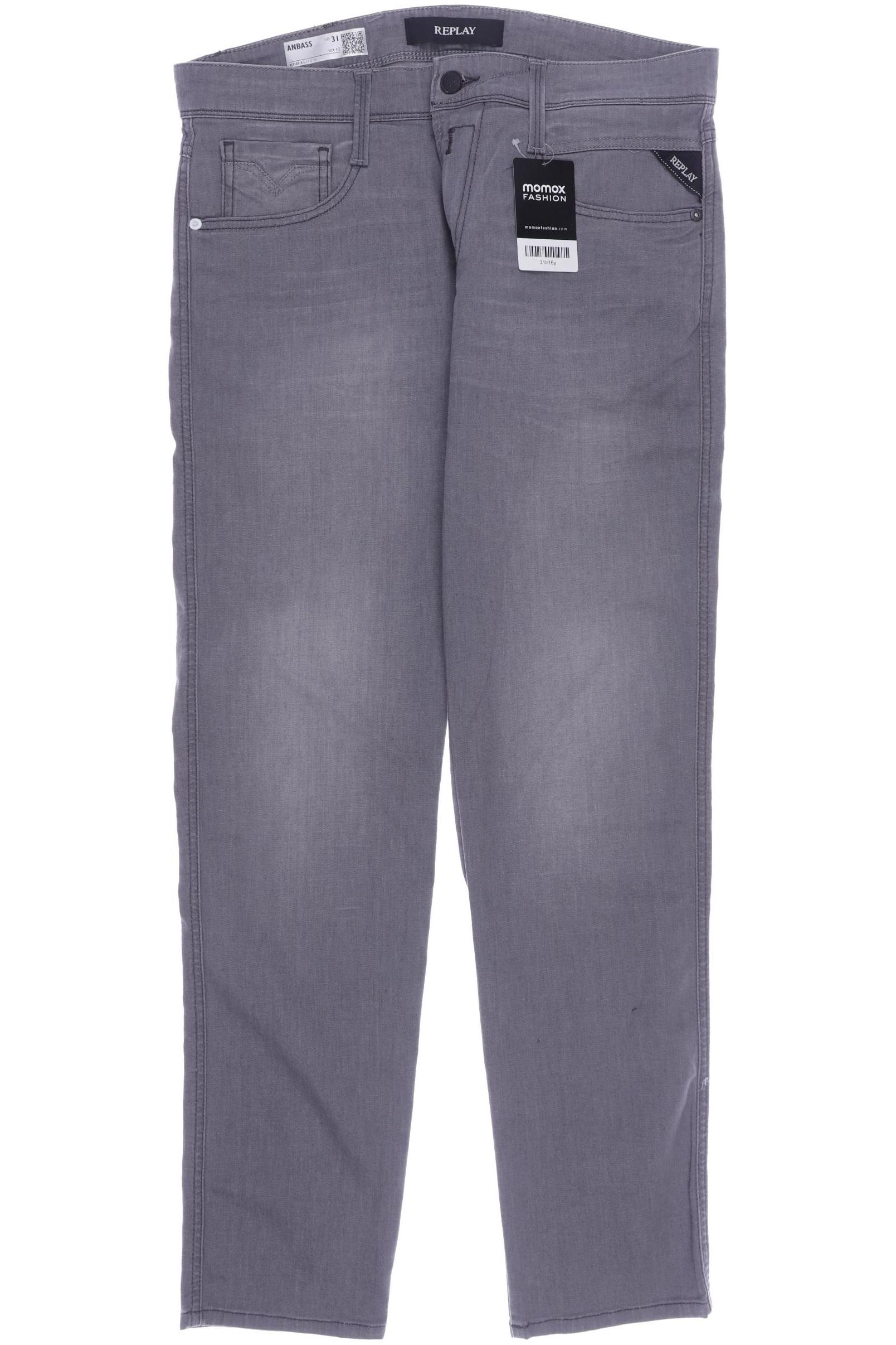 

Replay Herren Jeans, grau, Gr. 48