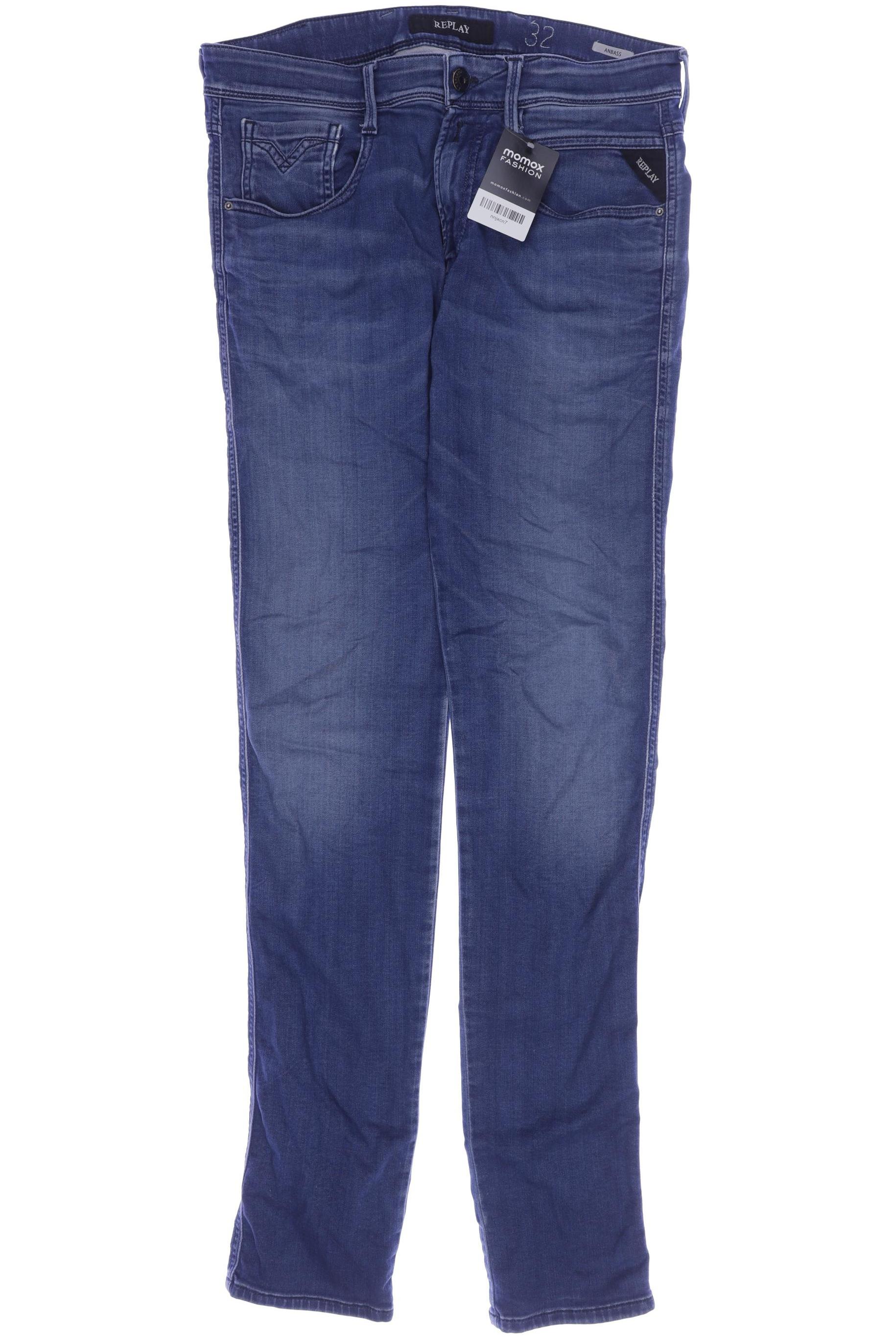 

Replay Herren Jeans, blau