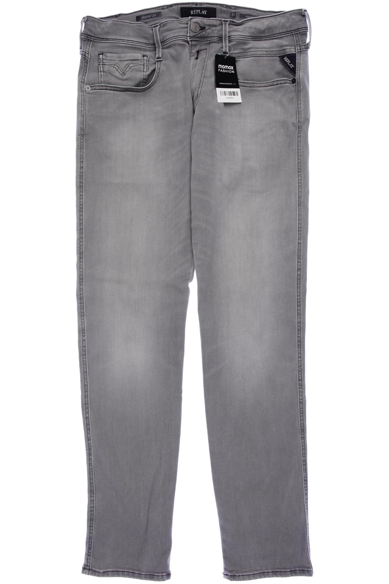 

Replay Herren Jeans, grau, Gr. 33