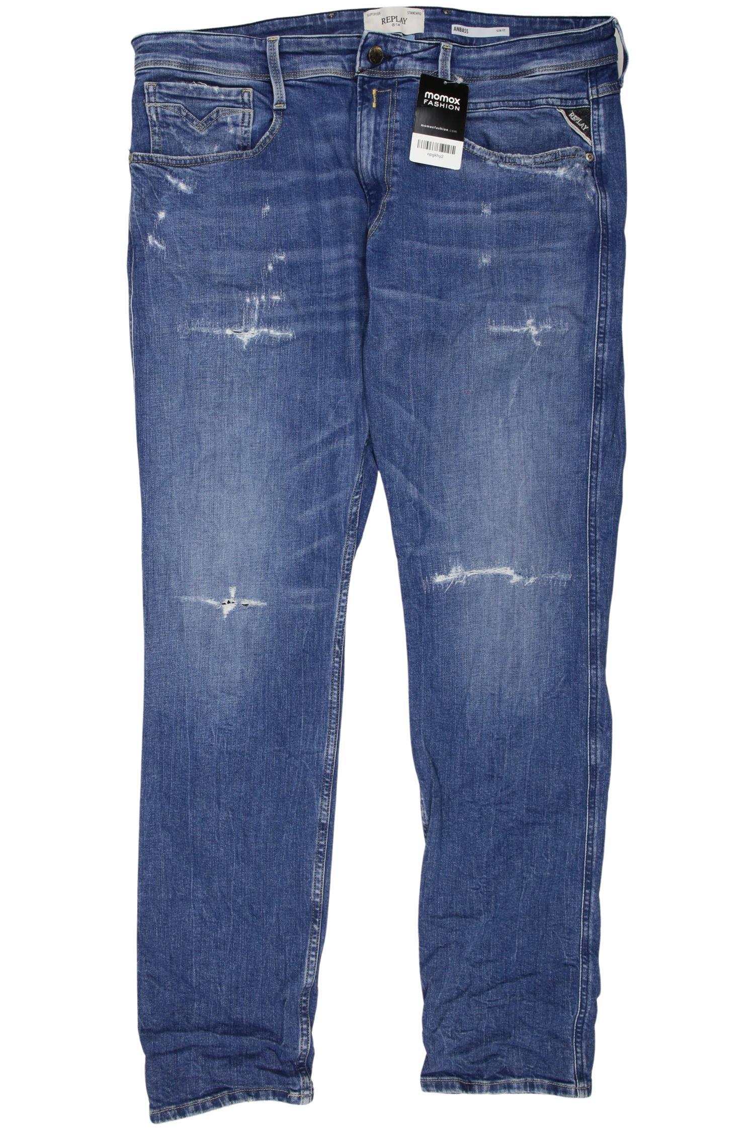 

Replay Herren Jeans, blau, Gr. 37
