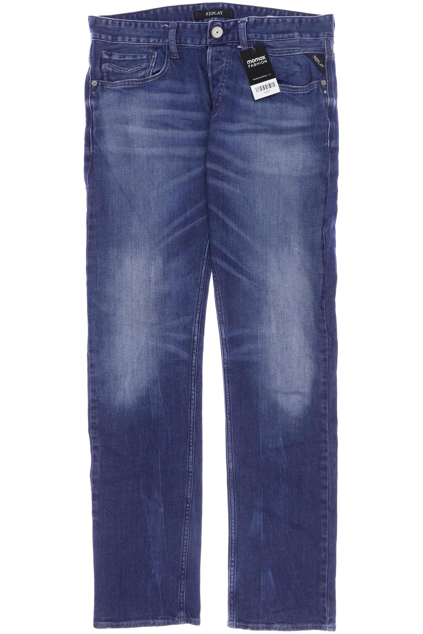 

Replay Herren Jeans, blau