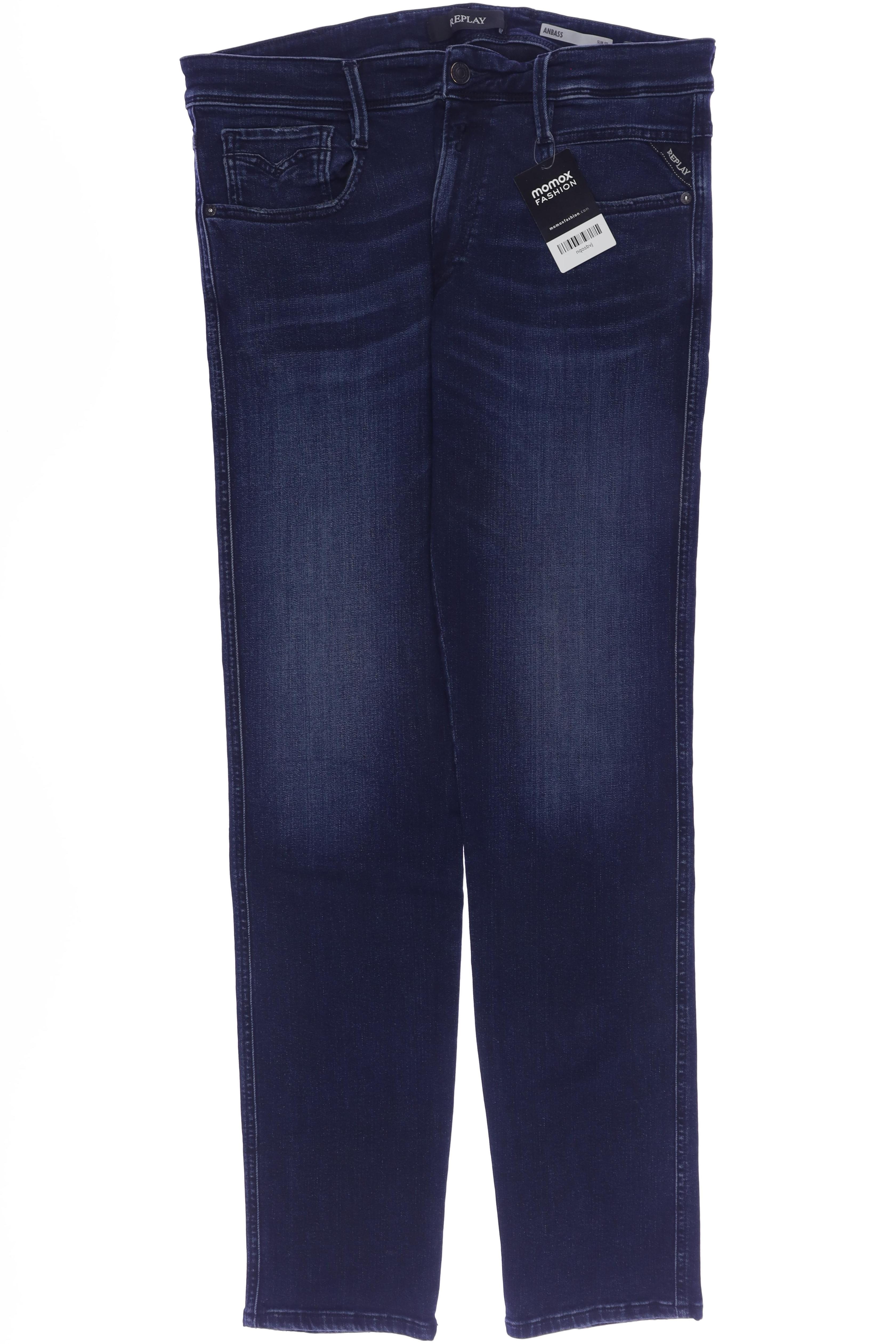 

Replay Herren Jeans, marineblau, Gr. 33