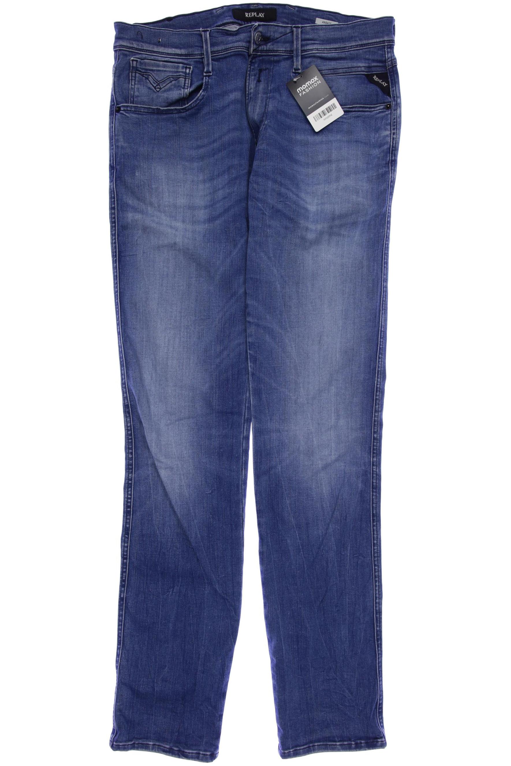 

Replay Herren Jeans, blau