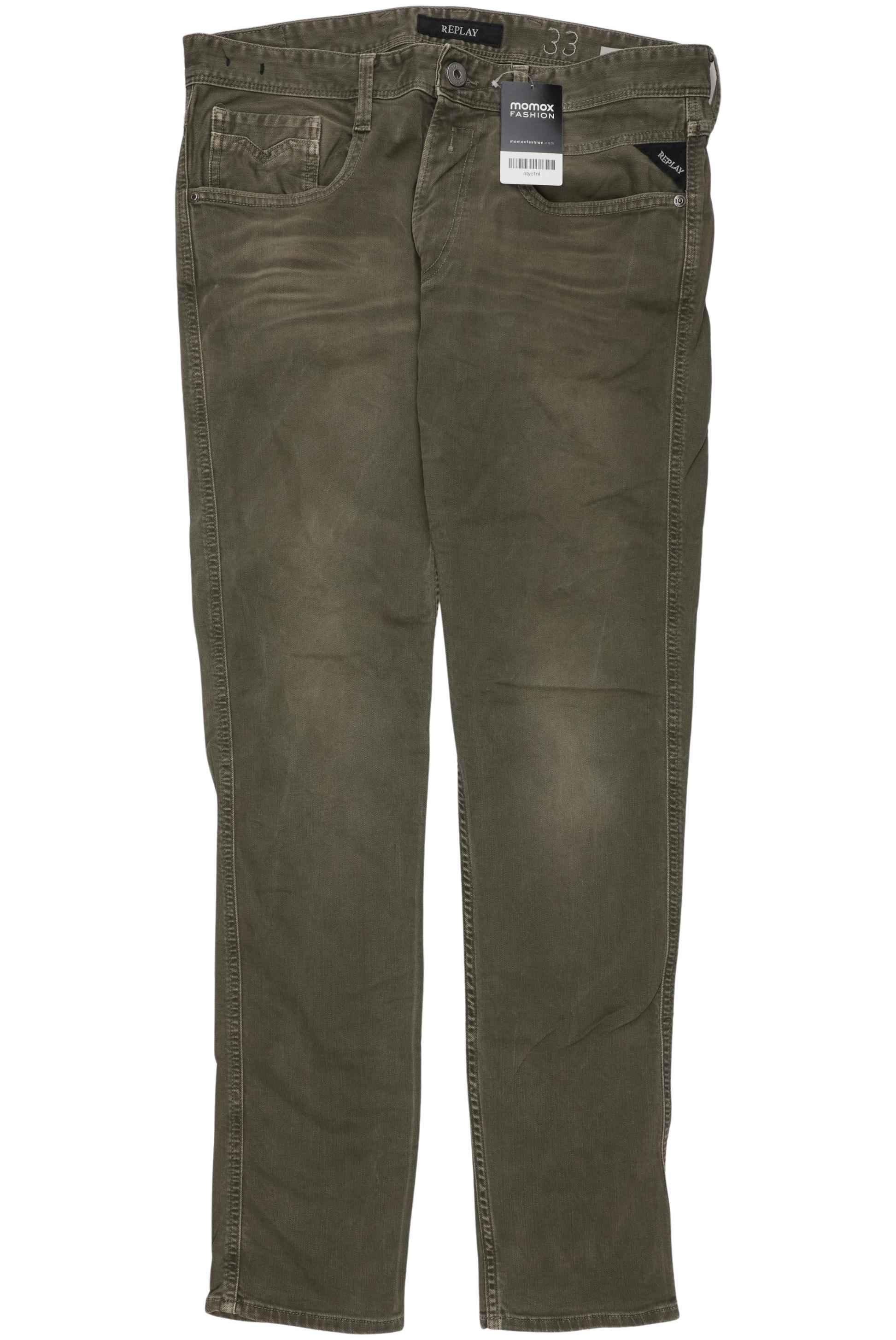 

Replay Herren Jeans, grün, Gr. 33