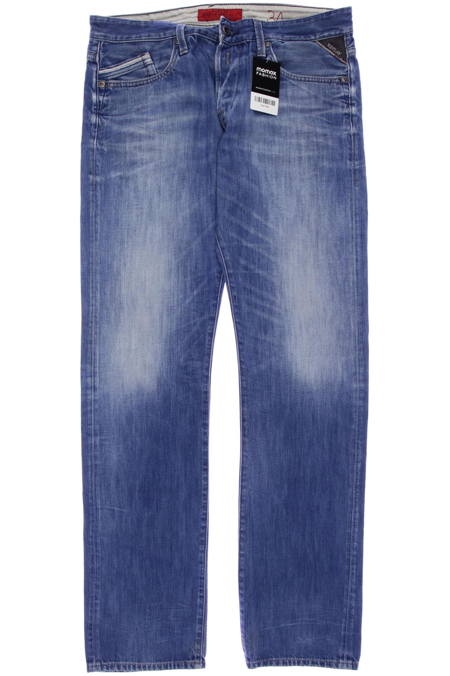 

Replay Herren Jeans, blau, Gr. 34