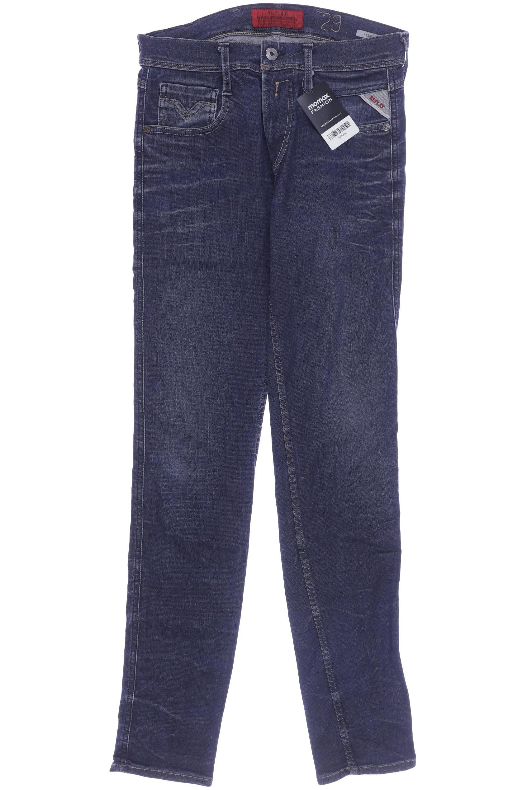 

Replay Herren Jeans, marineblau, Gr. 29