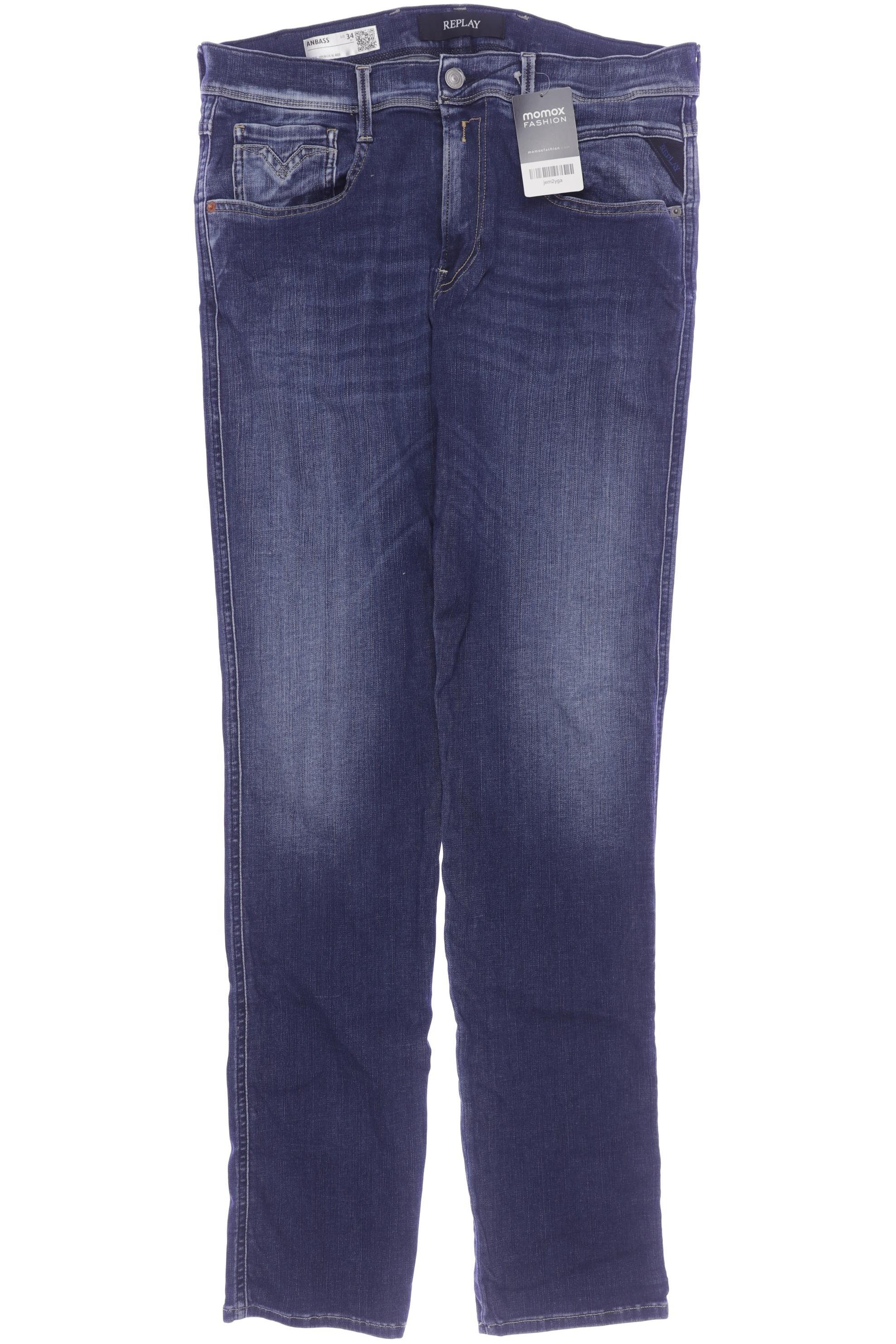 Thumbnail - Replay Herren Jeans, marineblau, Gr. 34