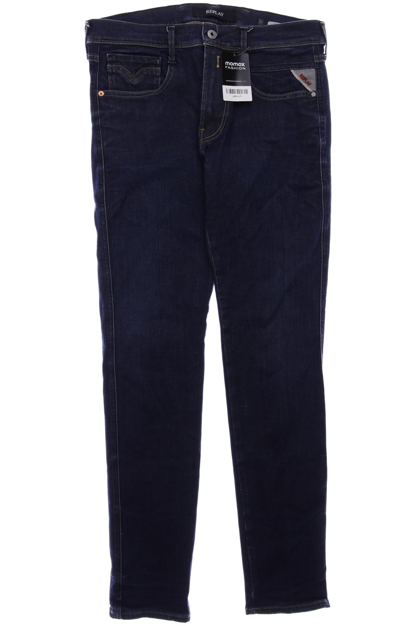 

Replay Herren Jeans, marineblau, Gr. 48