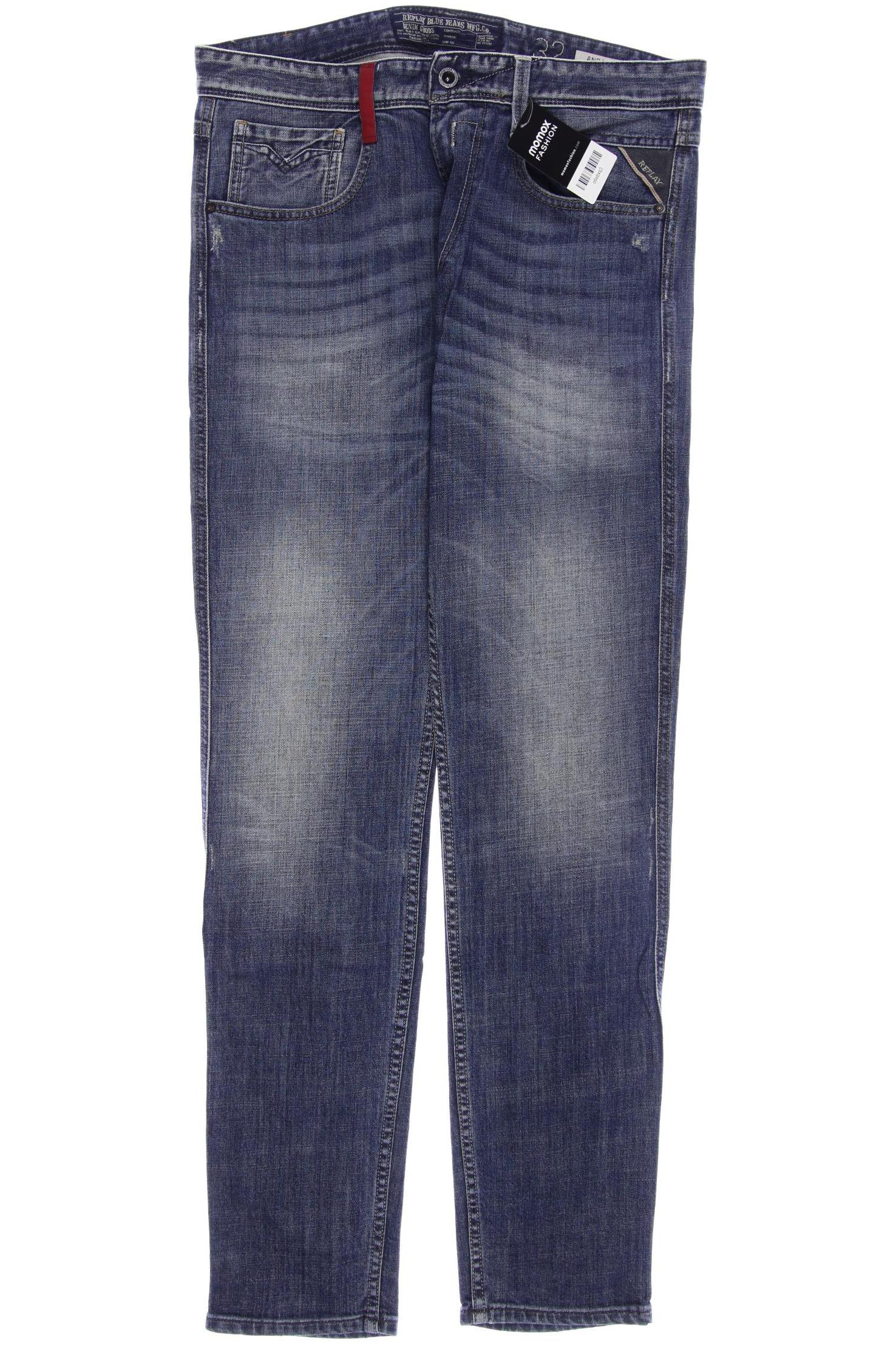 

Replay Herren Jeans, blau