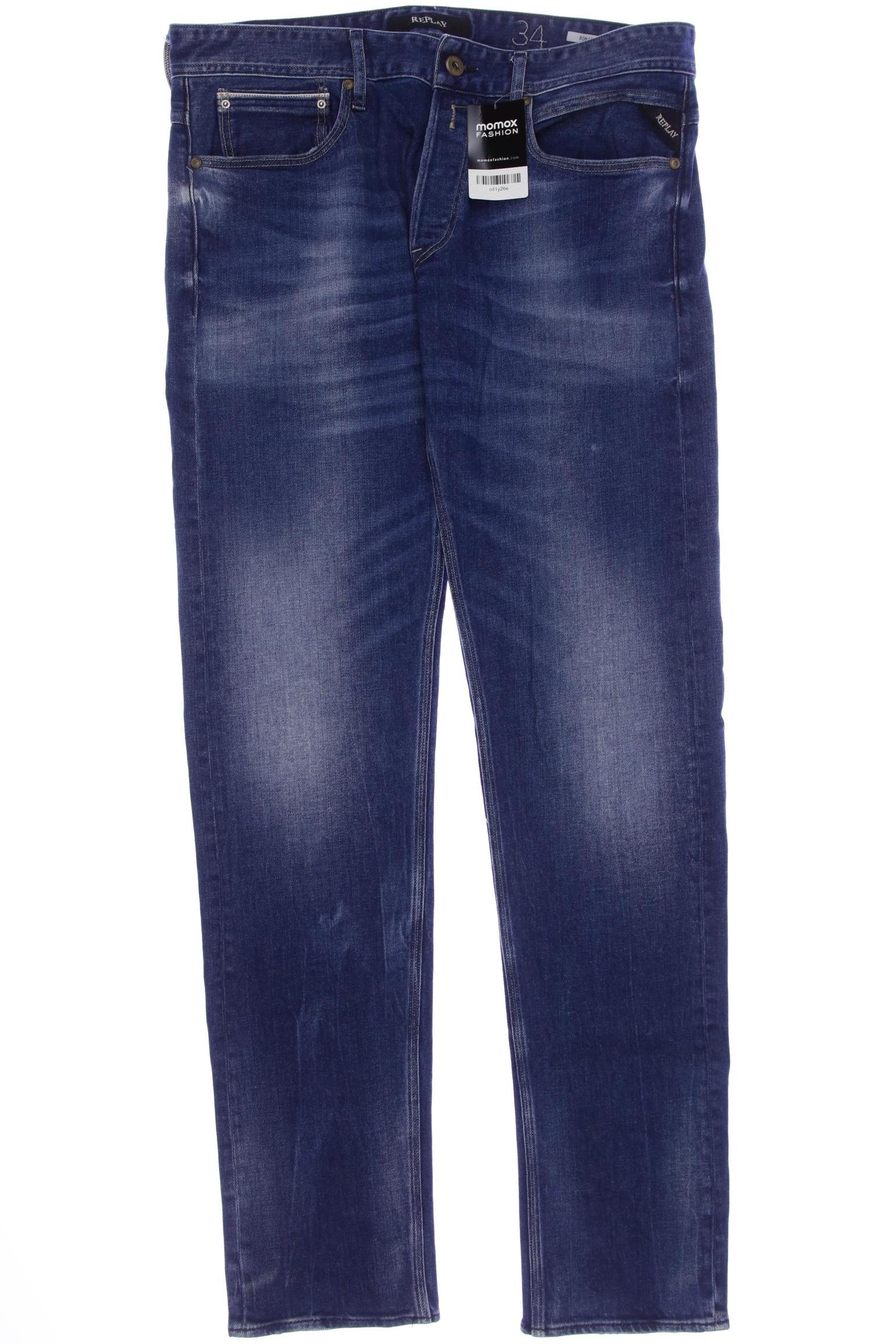 

Replay Herren Jeans, blau, Gr. 34