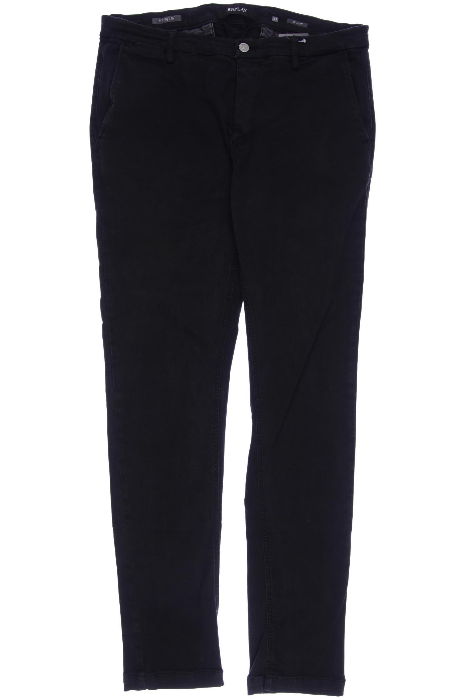 

Replay Herren Jeans, schwarz