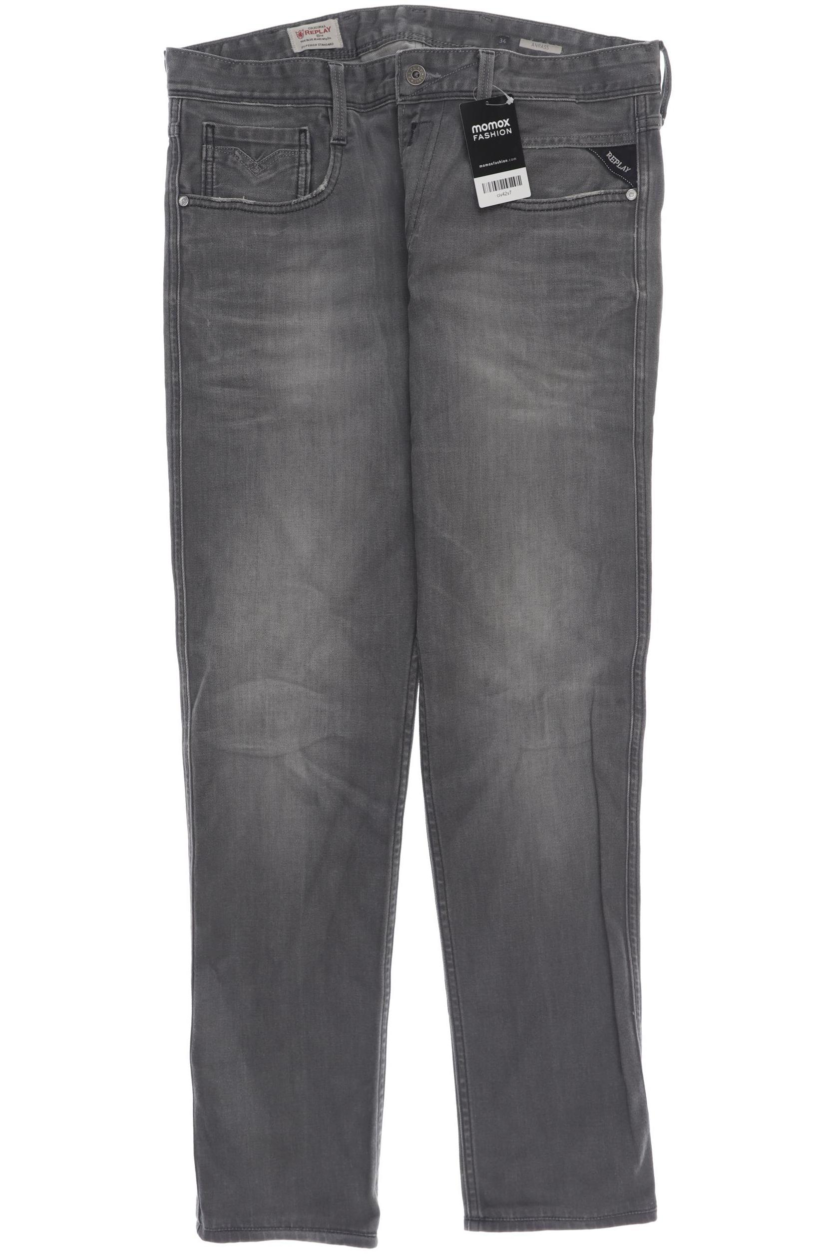 

Replay Herren Jeans, grau